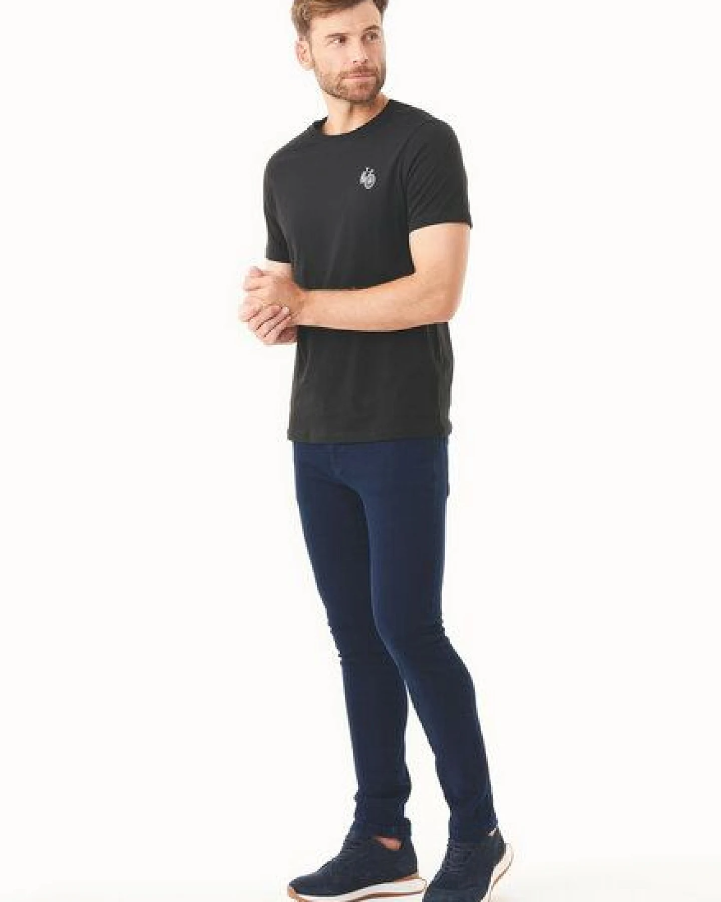 ORGANICATION T-Shirt aus Bio-Baumwolle mit Fahrrad-Print – Ansicht 3