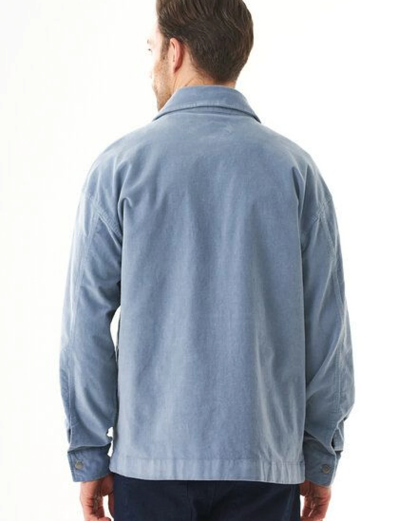 ORGANICATION Full Zip Cord Overshirt aus Bio-Baumwolle – Ansicht 4