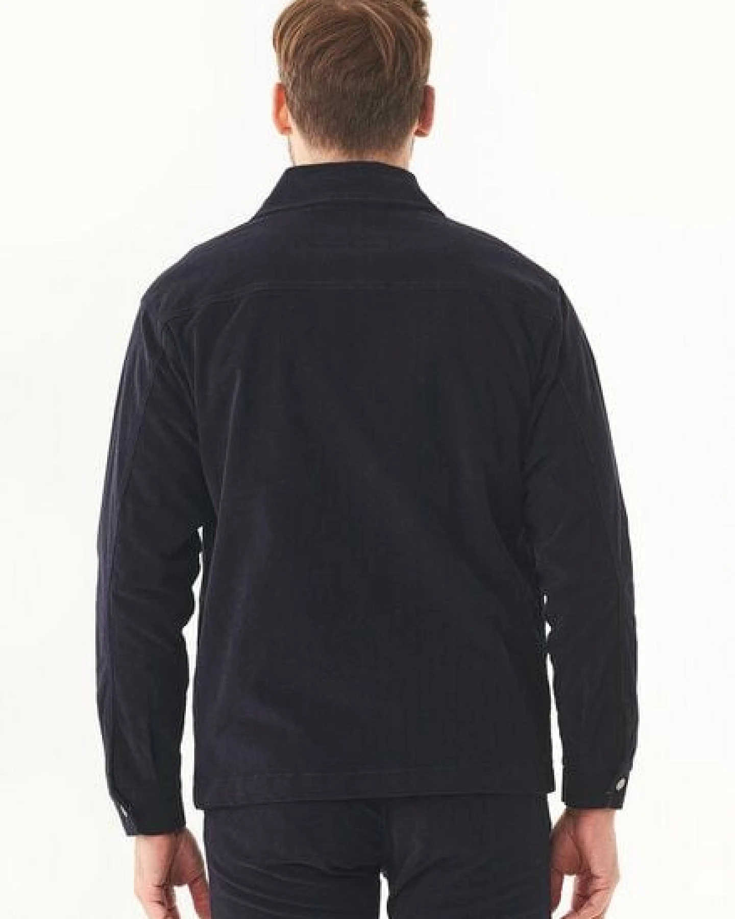 ORGANICATION Full Zip Cord Overshirt aus Bio-Baumwolle – Ansicht 4