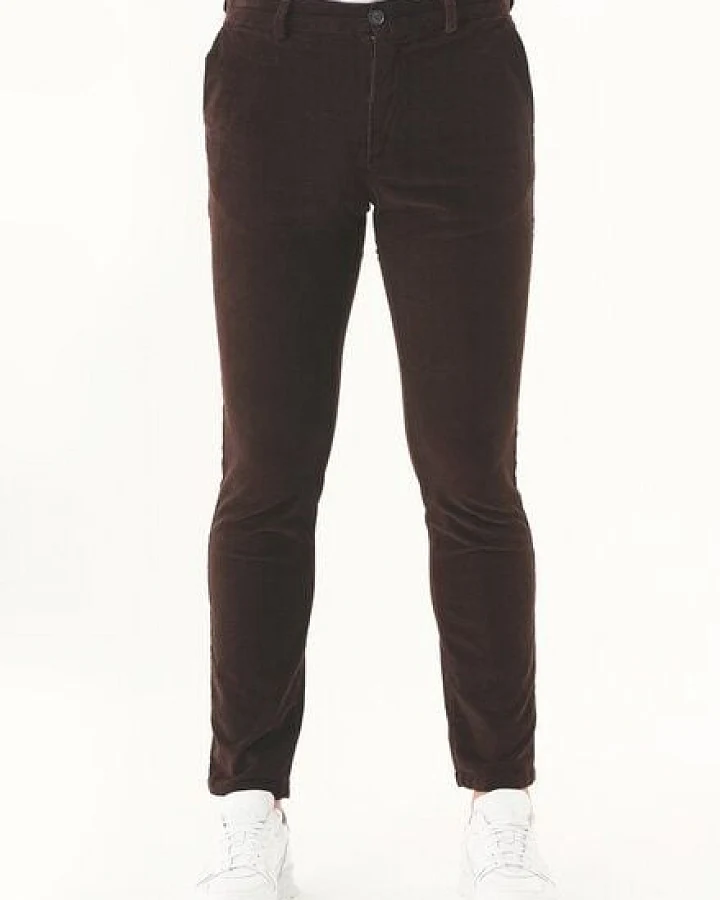 ORGANICATION Slim Cordhose aus Bio-Baumwolle