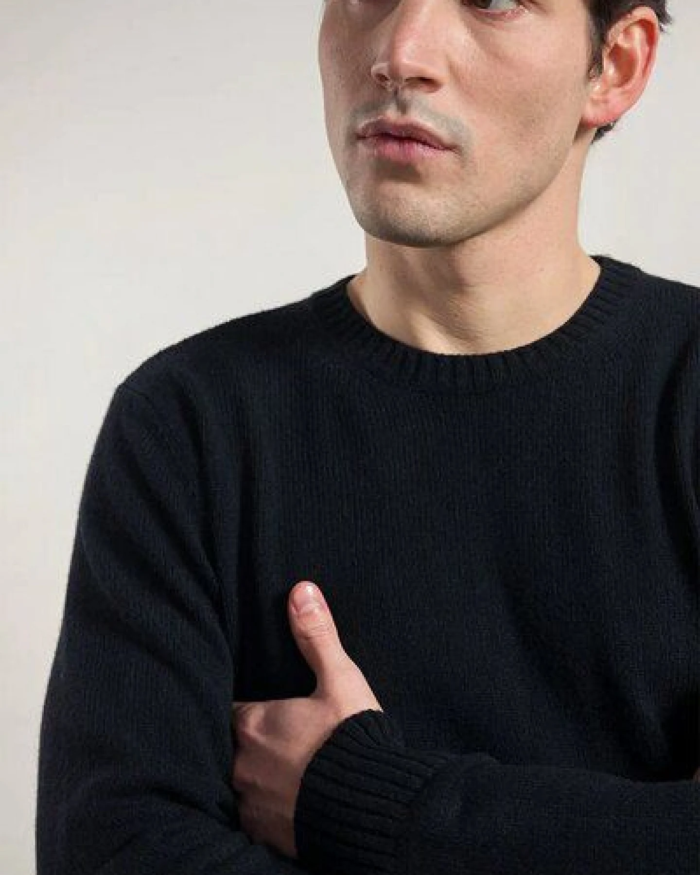 Rifò - Circular Fashion Made in Italy Recycelte Kaschmirwolle Pullover - Romeo – Ansicht 2