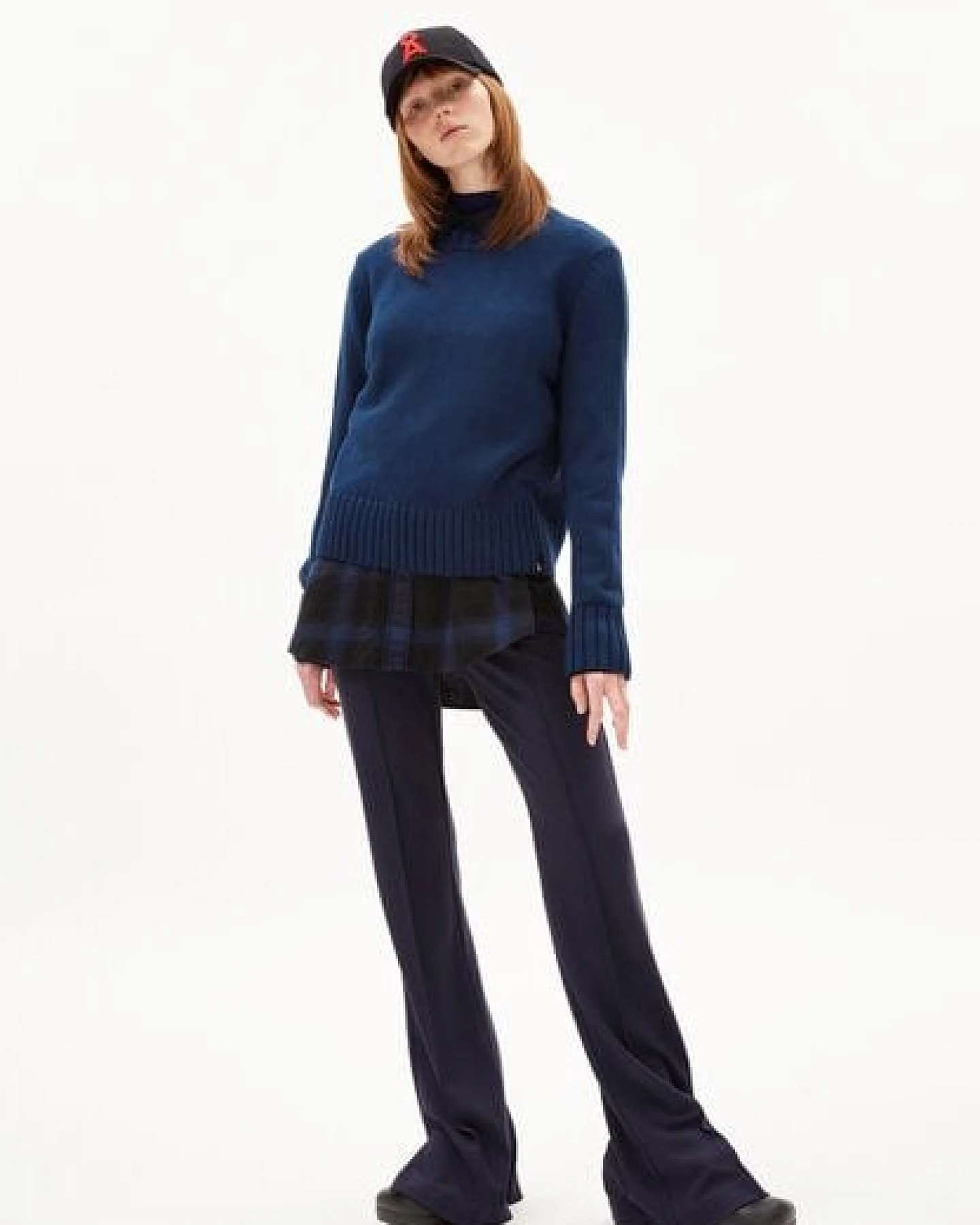 ARMEDANGELS AMALIAAS COMPACT - Damen Pullover Relaxed Fit aus Bio-Baumwolle – Ansicht 4
