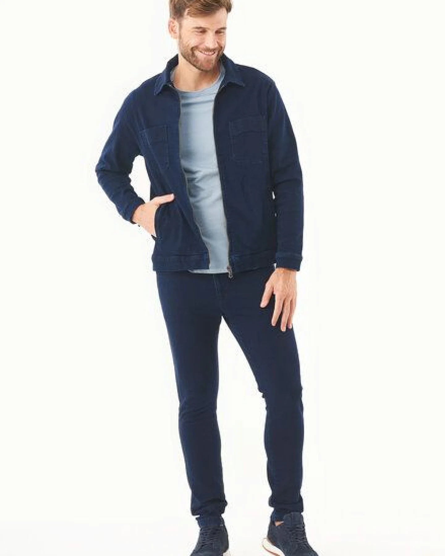 ORGANICATION Jeansjacke aus Bio-Baumwolle – Ansicht 2