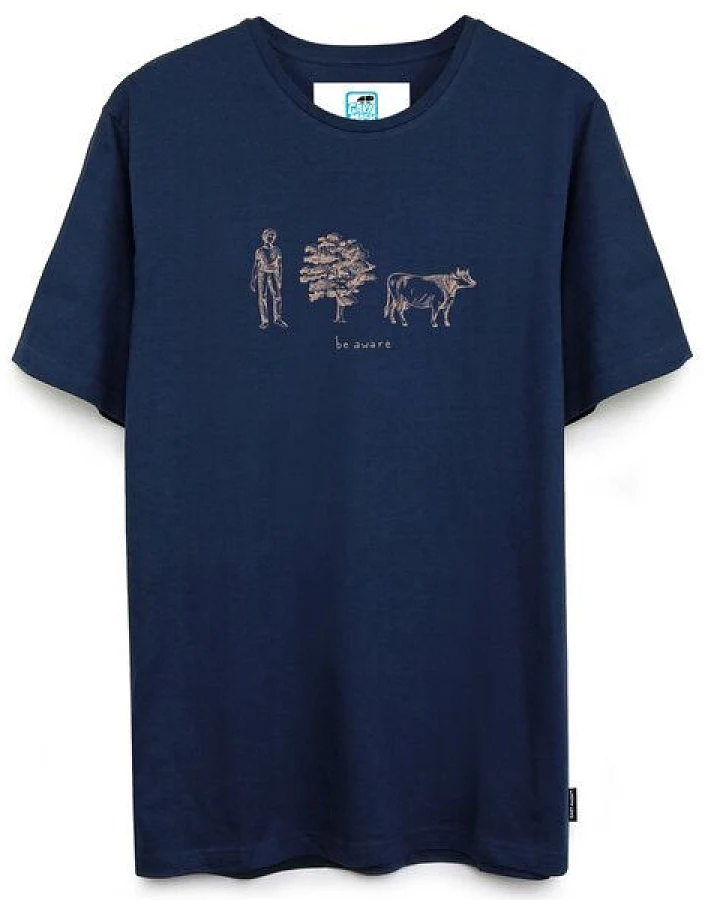 GARY MASH T-Shirt be aware aus Bio-Baumwolle