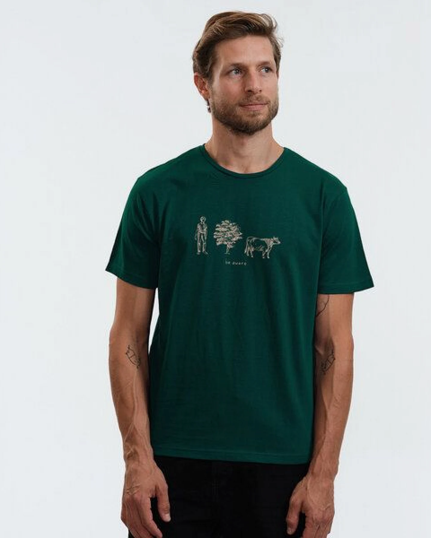 GARY MASH T-Shirt be aware aus Bio-Baumwolle – Ansicht 4