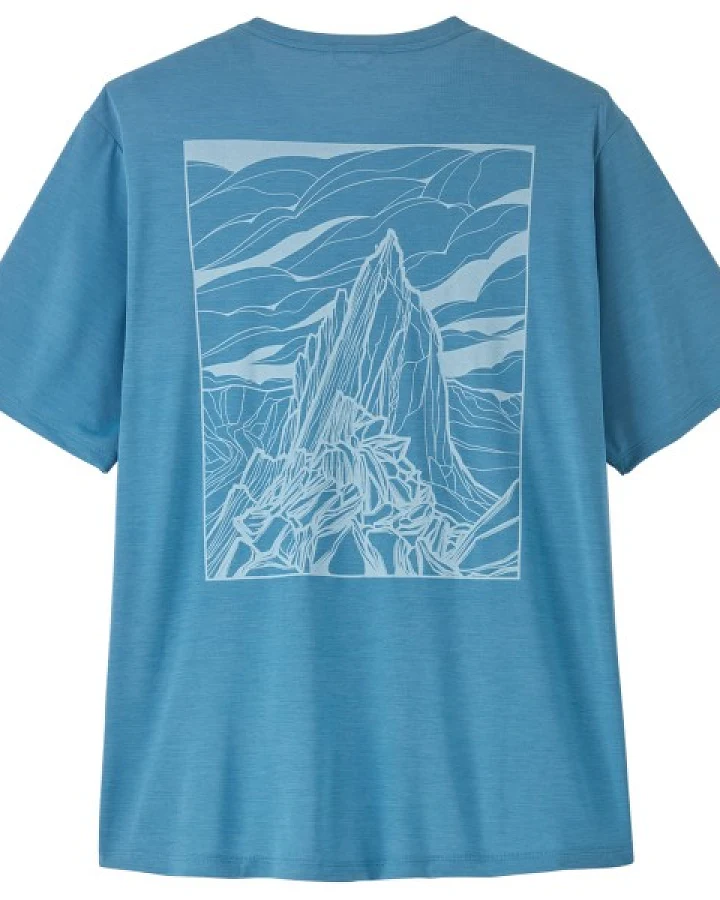 Patagonia - Cap Cool Daily Shirt Cloud Crag - Funktionsshirt Gr M blau