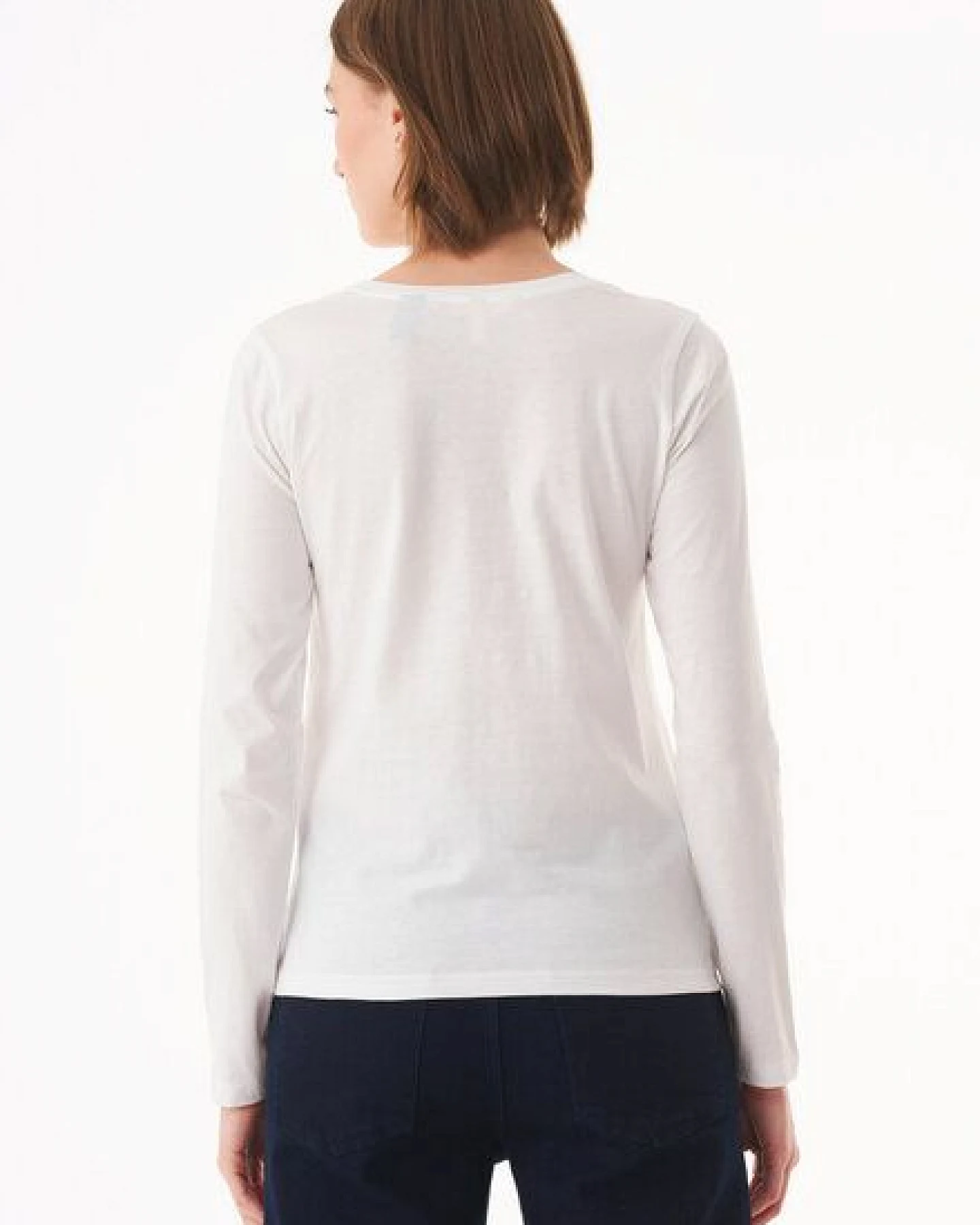ORGANICATION Langarmshirt aus Bio-Baumwolle – Ansicht 4