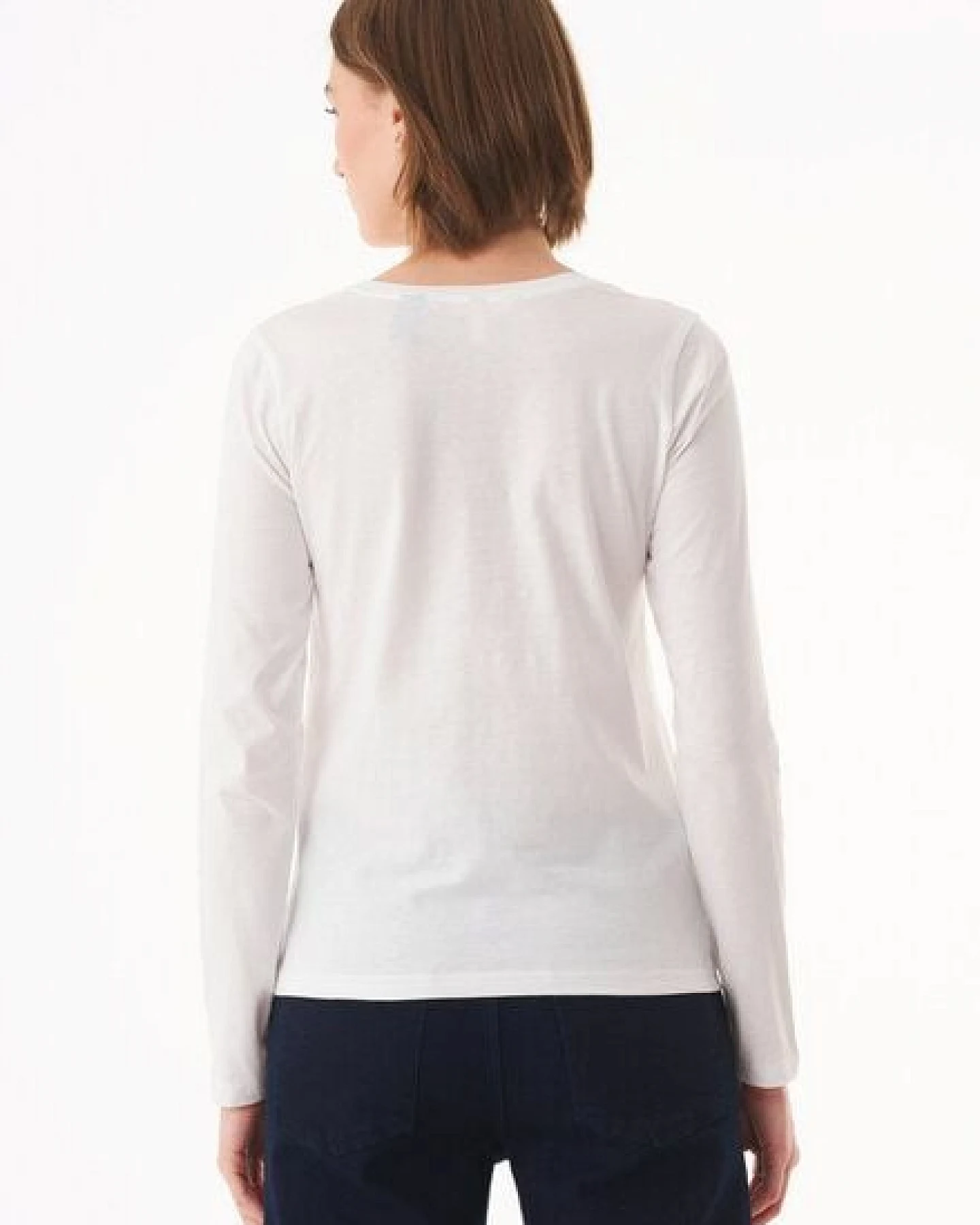 ORGANICATION Langarmshirt aus Bio-Baumwolle – Ansicht 4