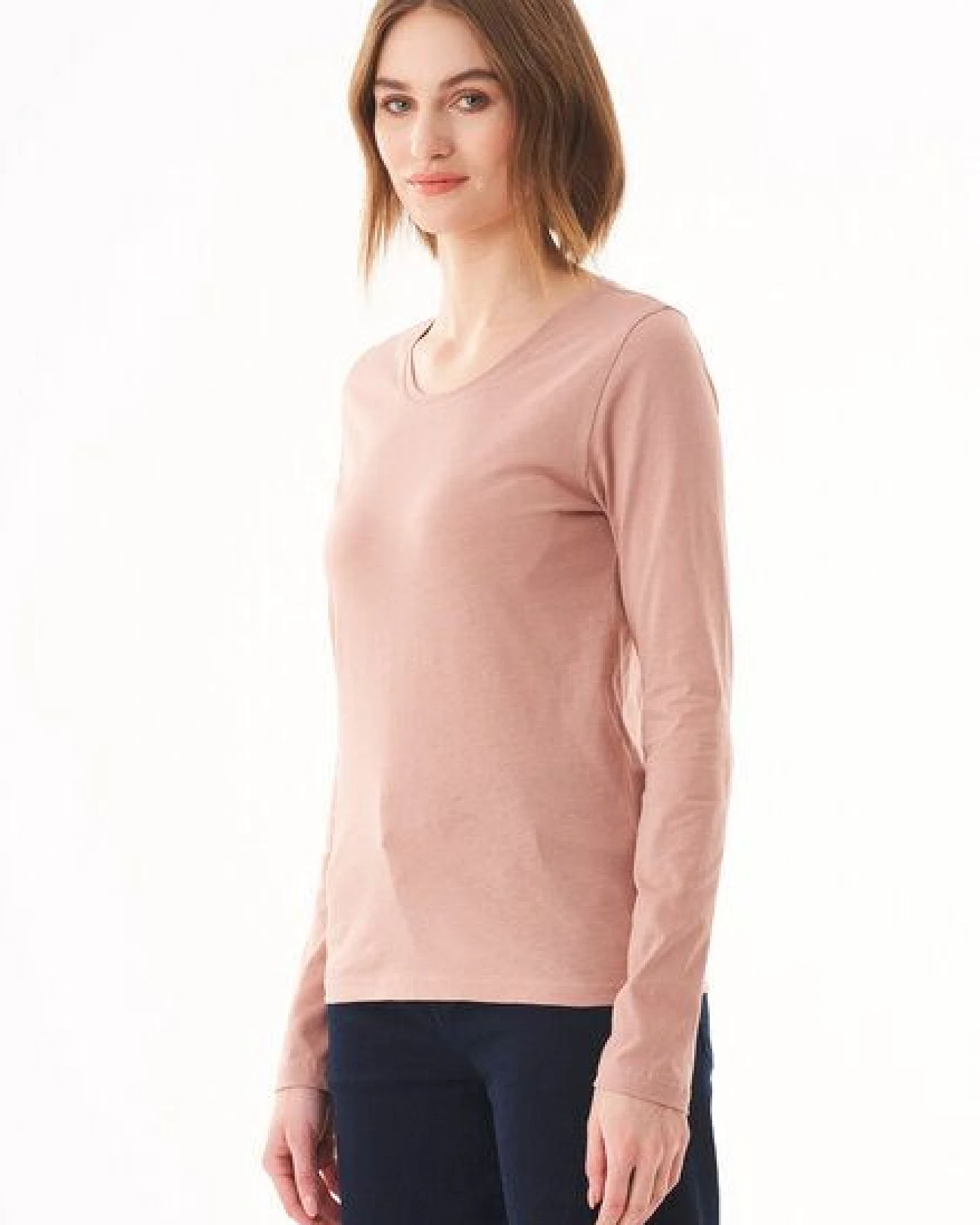 ORGANICATION Langarmshirt aus Bio-Baumwolle – Ansicht 3