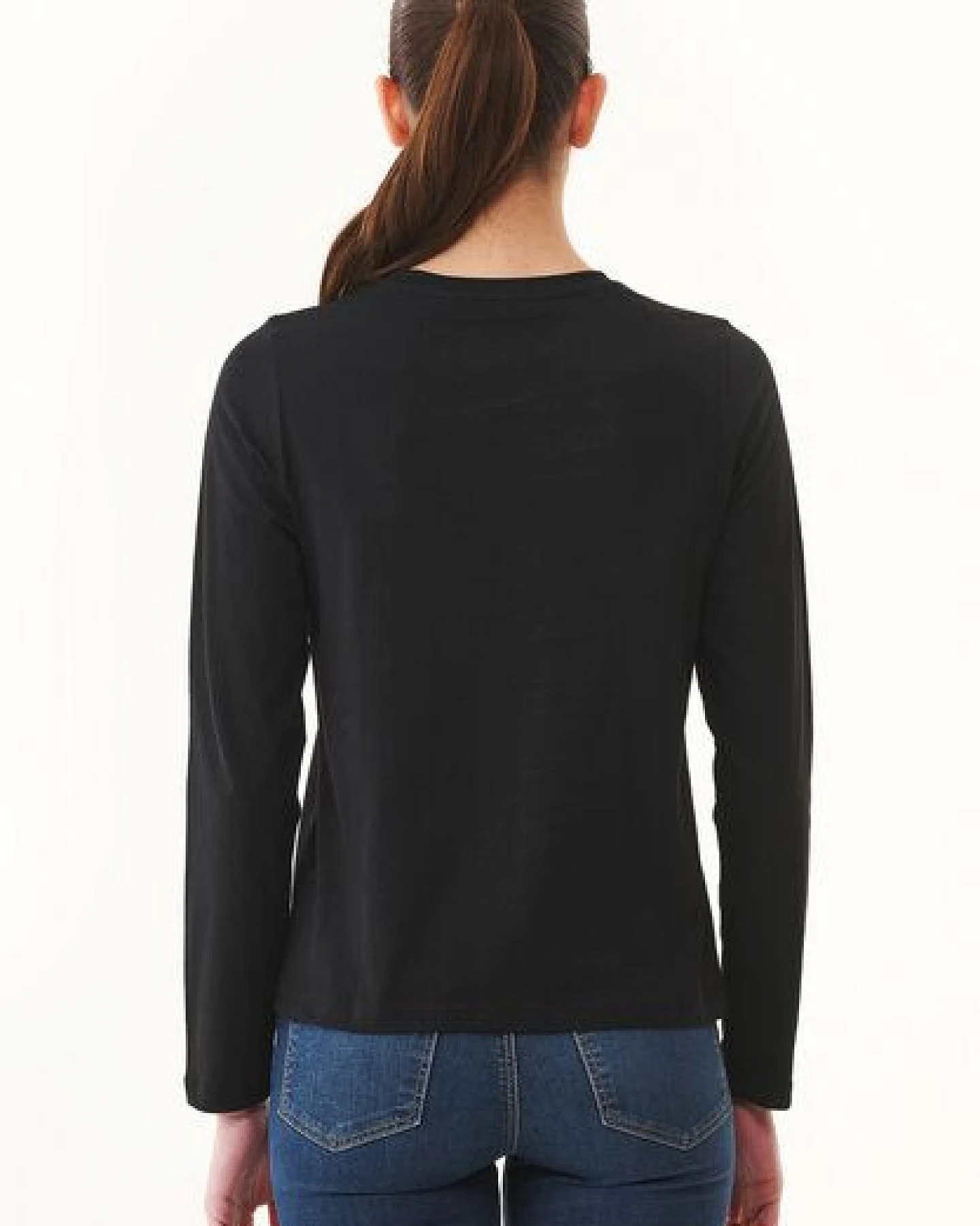 ORGANICATION Langarmshirt aus Bio-Baumwolle – Ansicht 4