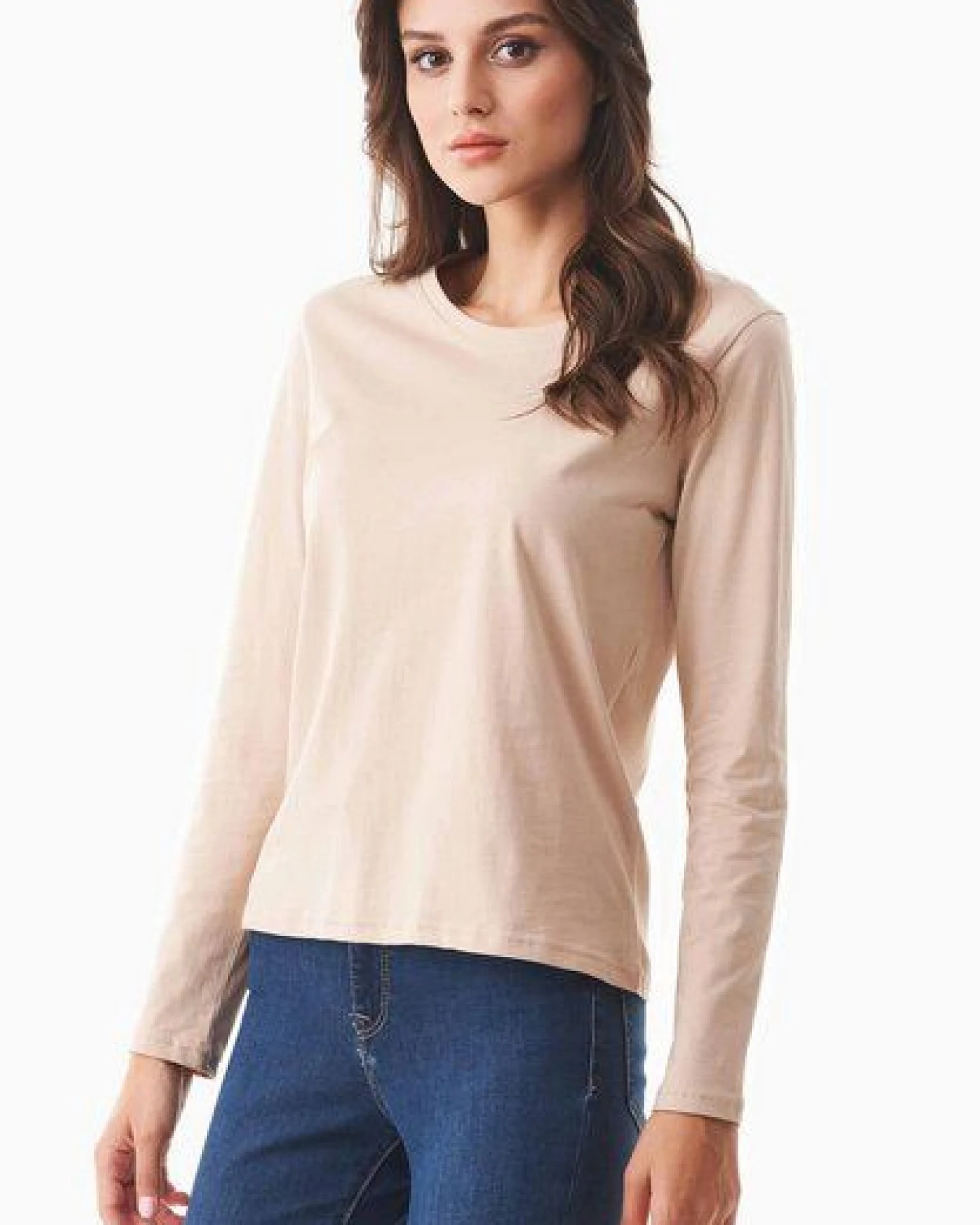 ORGANICATION Langarmshirt aus Bio-Baumwolle – Ansicht 4