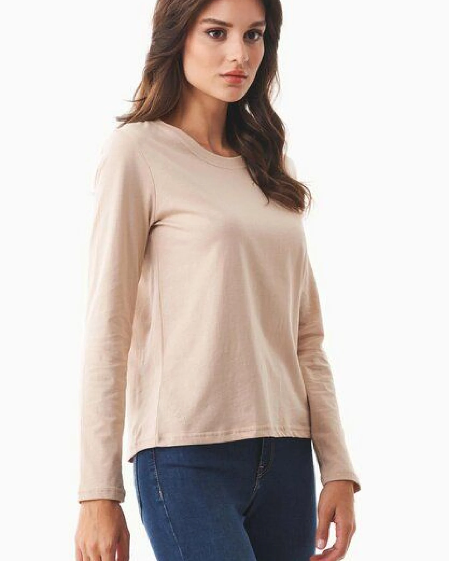 ORGANICATION Langarmshirt aus Bio-Baumwolle – Ansicht 3