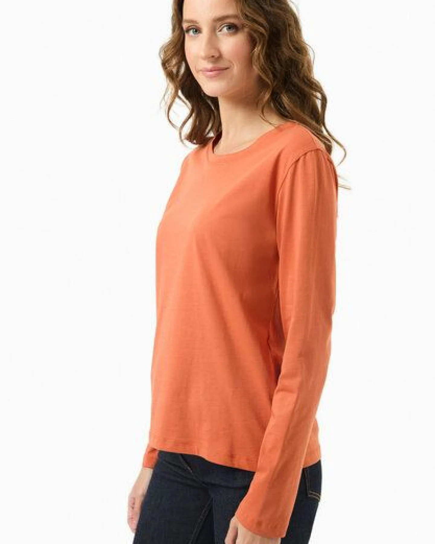 ORGANICATION Langarmshirt aus Bio-Baumwolle – Ansicht 3