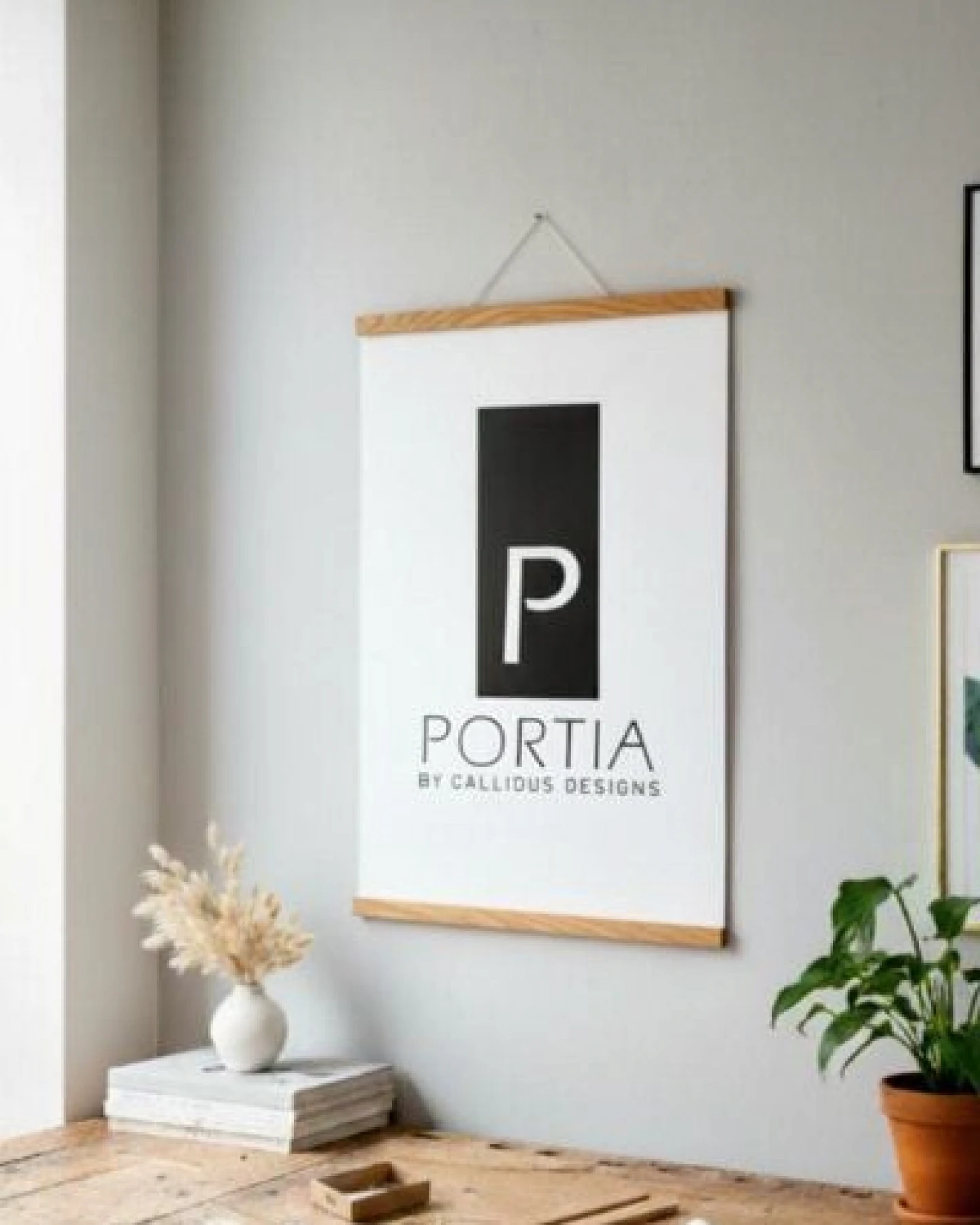 Portia by Callidus Designs Posterleiste magnetisch aus FSC®-zertifizierter Eiche in DIN A1, A2, A3, A4, A5 – Ansicht 4