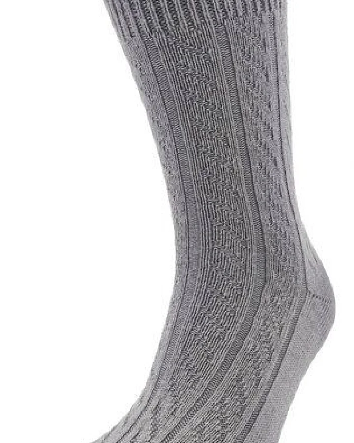 BLS Organic GOTS zertifiziert aus Baby Alpaka Socken mit feinem Zopfmuster