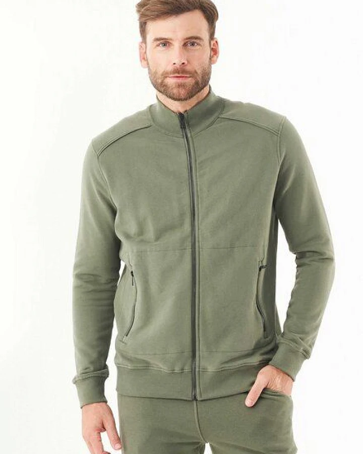 ORGANICATION Soft Touch Sweatjacke aus Bio-Baumwolle
