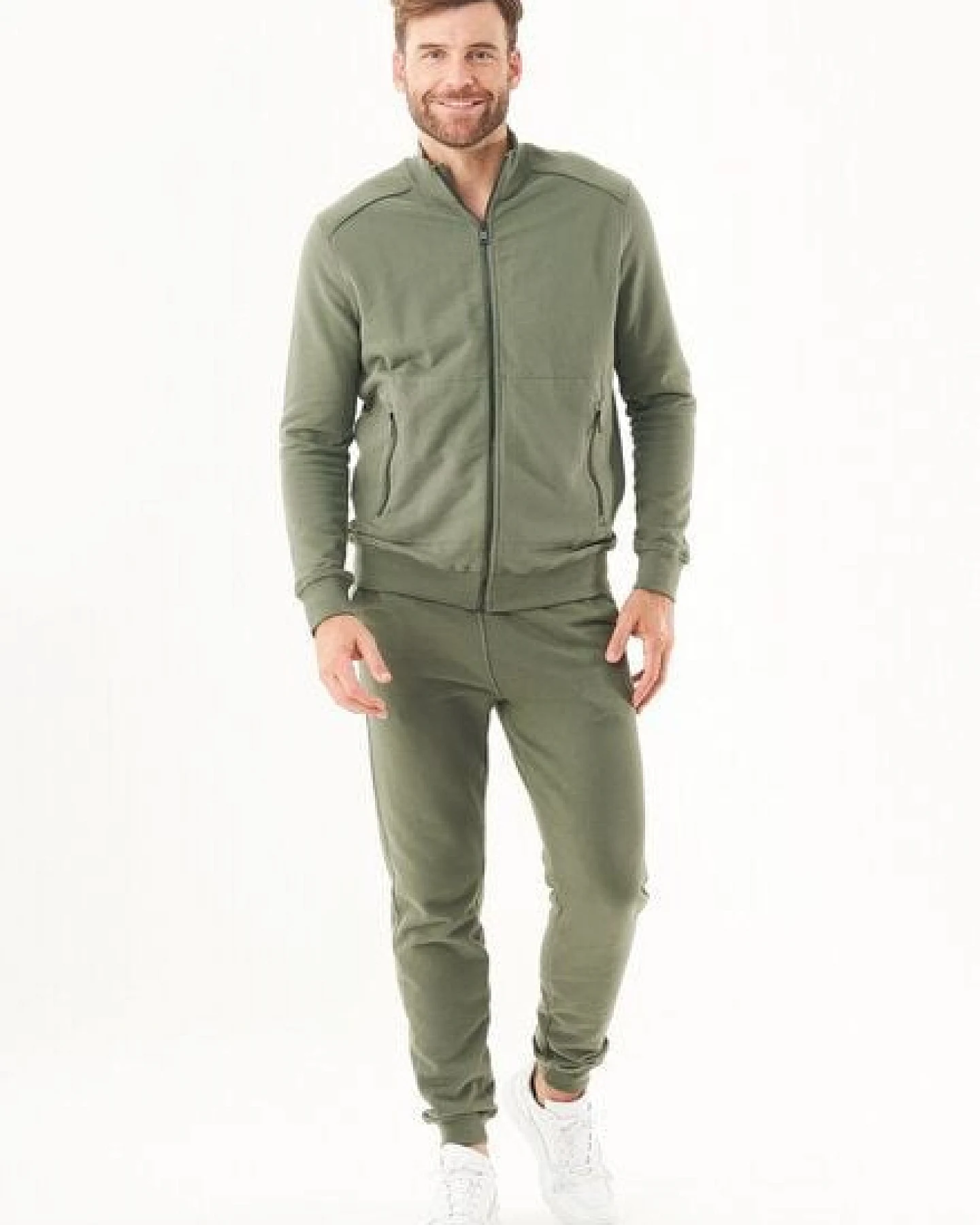 ORGANICATION Soft Touch Sweatjacke aus Bio-Baumwolle – Ansicht 2