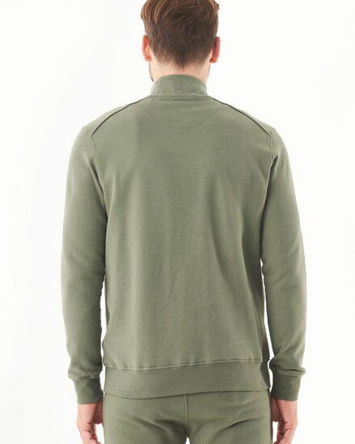 ORGANICATION Soft Touch Sweatjacke aus Bio-Baumwolle – Ansicht 4