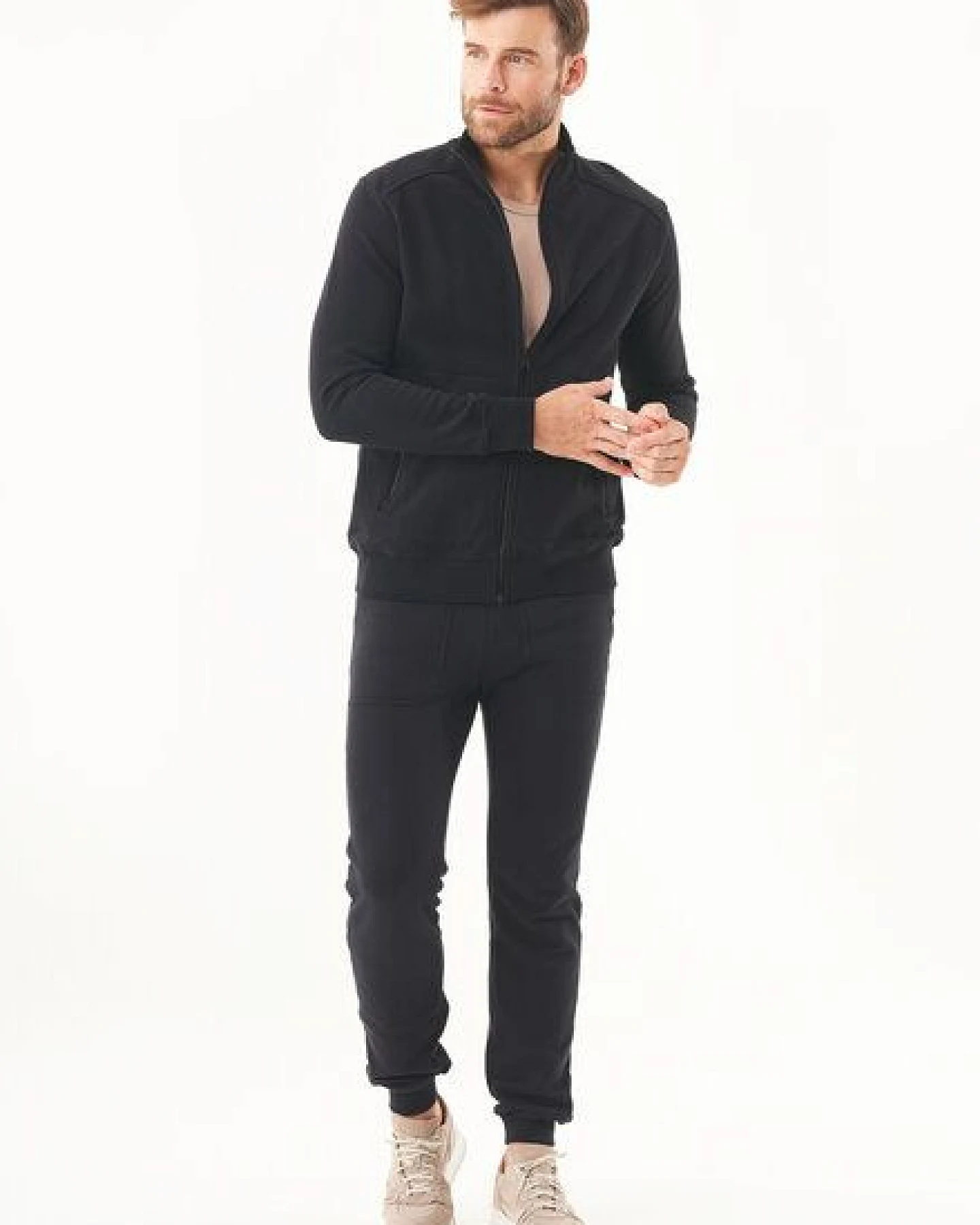 ORGANICATION Soft Touch Sweatjacke aus Bio-Baumwolle – Ansicht 2