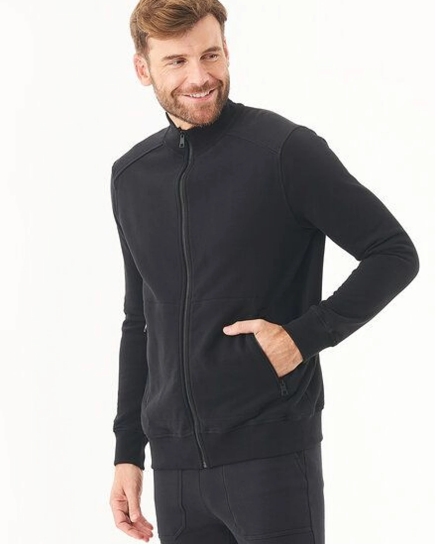 ORGANICATION Soft Touch Sweatjacke aus Bio-Baumwolle – Ansicht 3