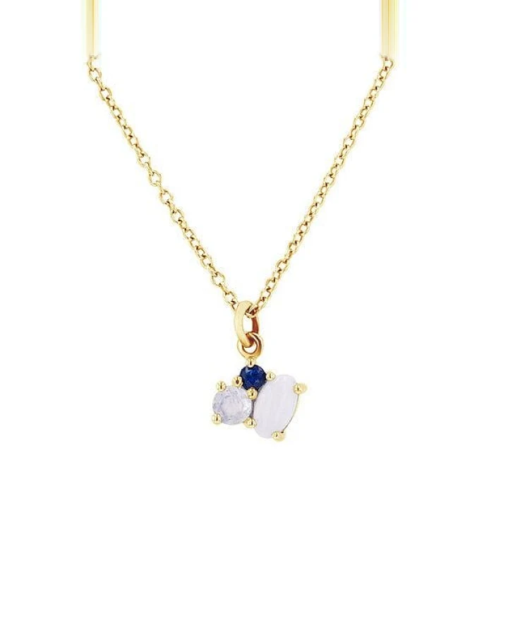 Eppi Minimalistische Kette mit Anhänger Loviise