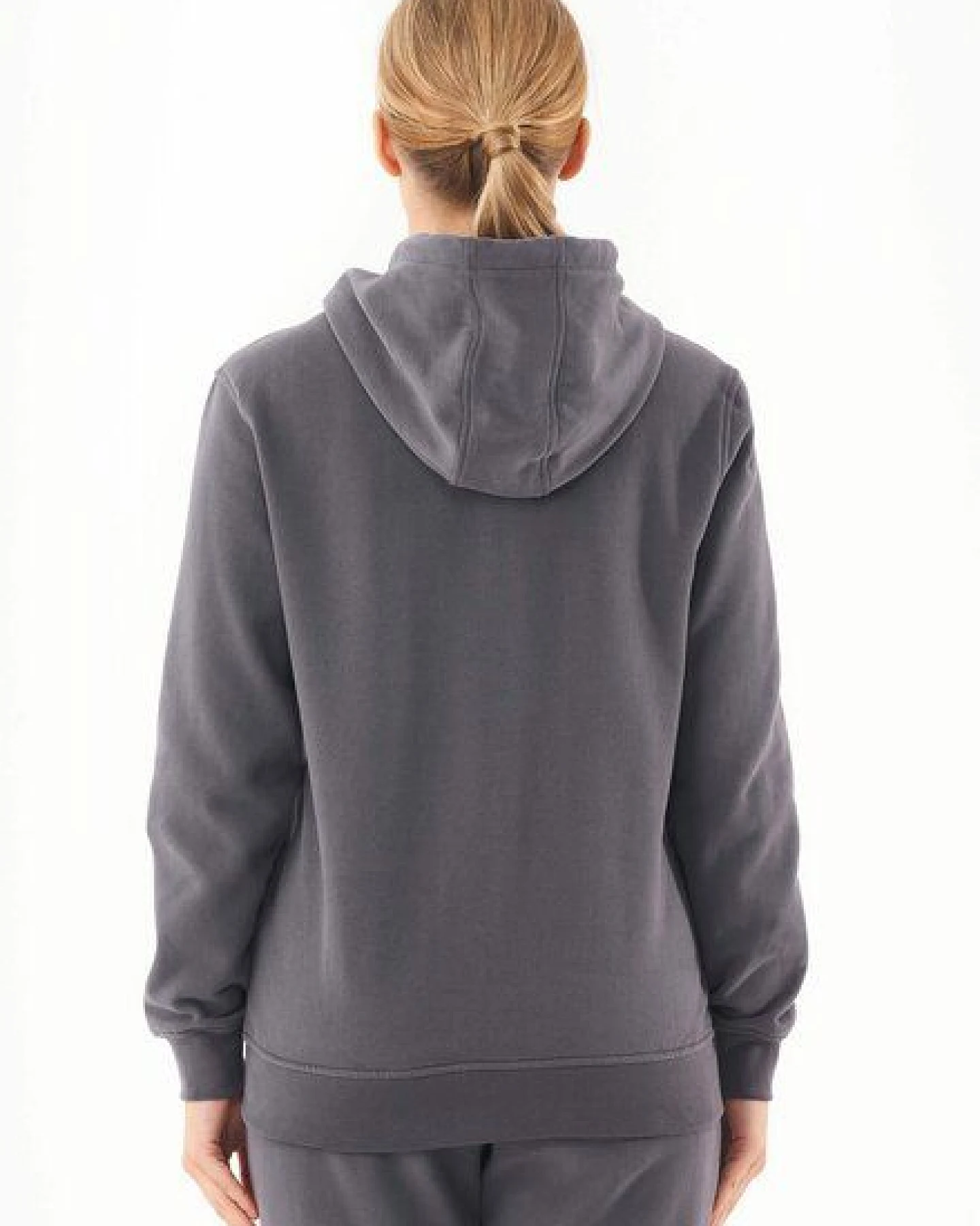 ORGANICATION Soft Touch Zip-Hoodie aus Bio-Baumwolle – Ansicht 3