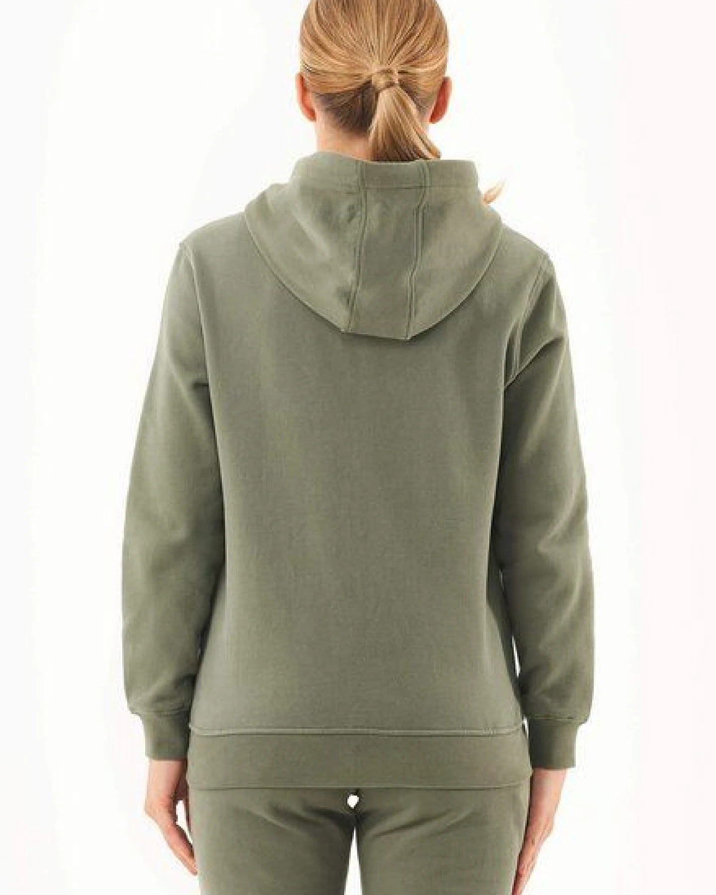 ORGANICATION Soft Touch Zip-Hoodie aus Bio-Baumwolle – Ansicht 3