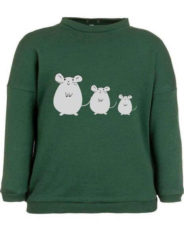 CORA happywear Baby Sweatshirt "Suli" aus Bio-Baumwolle