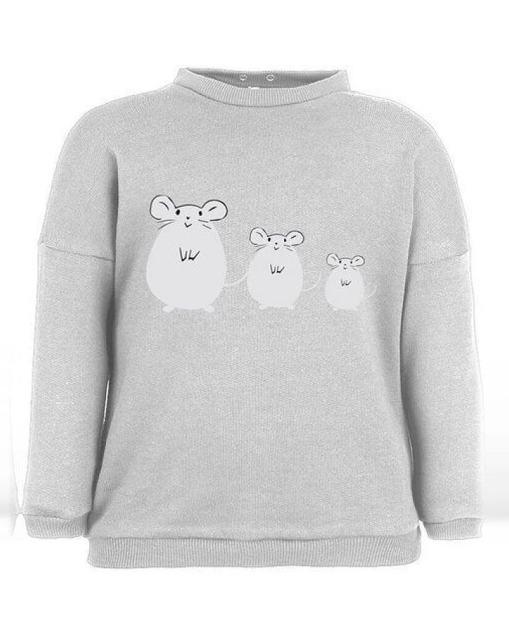 CORA happywear Baby Sweatshirt "Suli" aus Bio-Baumwolle