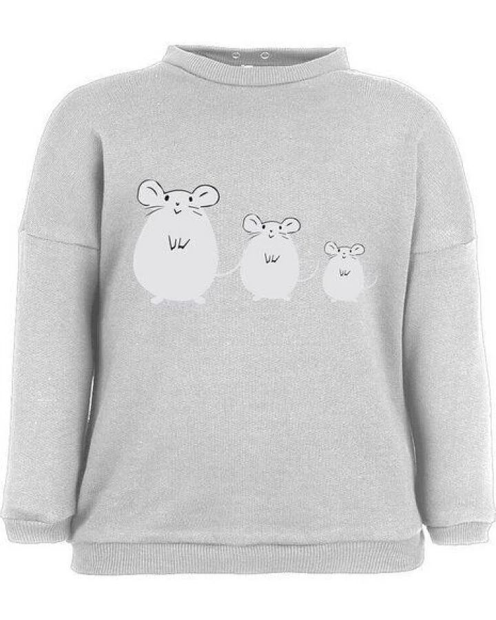 CORA happywear Baby Sweatshirt "Suli" aus Bio-Baumwolle