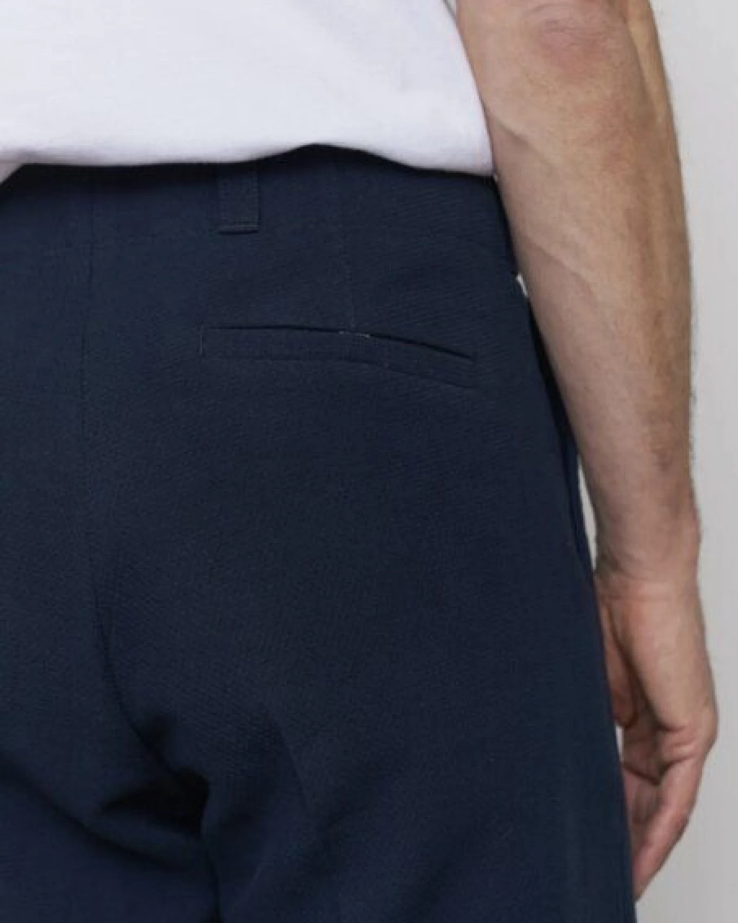 About Companions Klassische Hose JOSTHA aus strukturierter Bio-Baumwolle – Ansicht 3