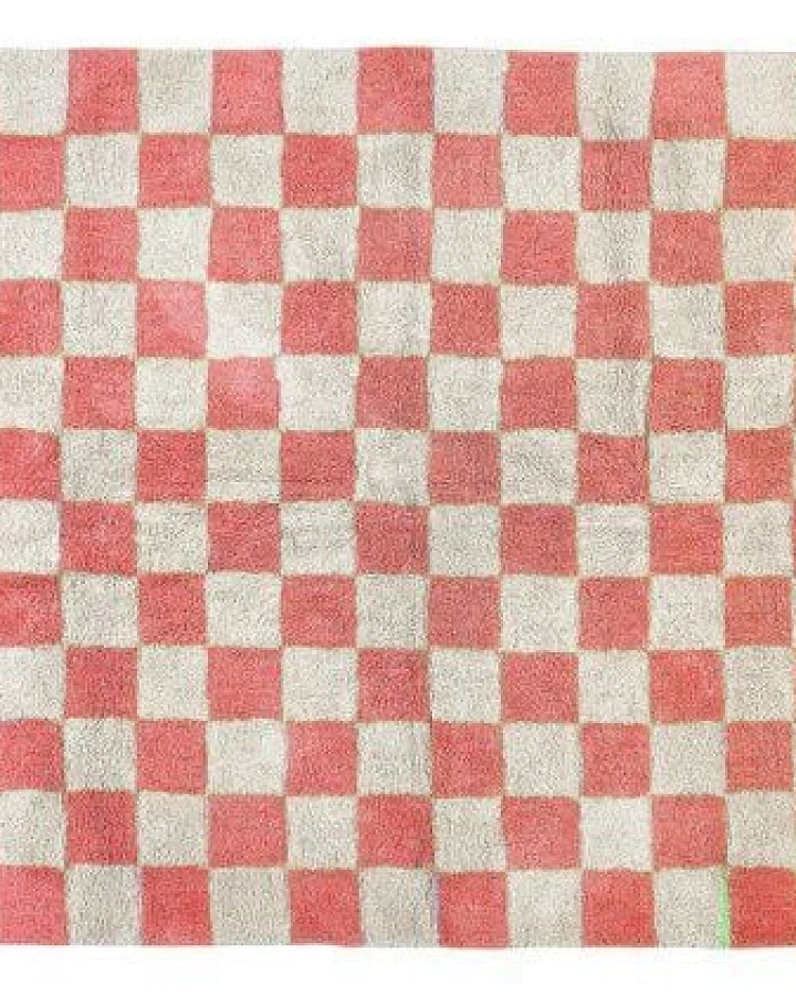 liv interior Hand-getüfteter Teppich CHECK