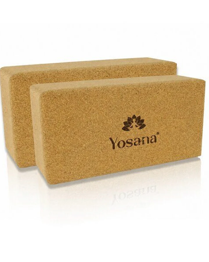 Yosana Yoga Block 227x120x75mm (2 Stück Set)