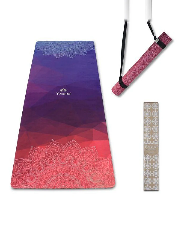 Yosana Yin Yogamatte Naturkautschuk (Indian Sunset)