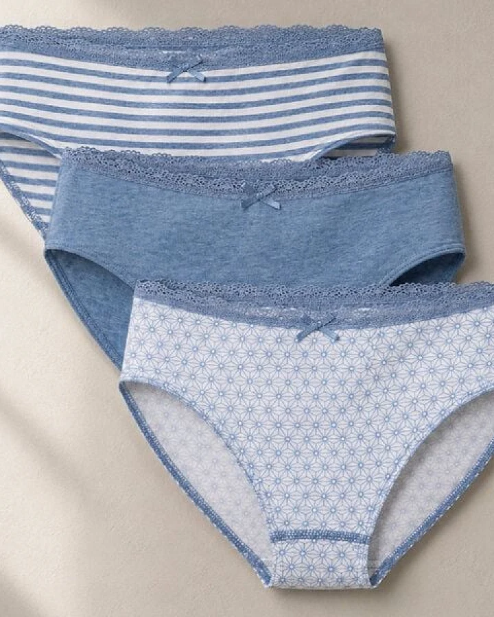 comazo|earth Fairtrade Mädchen Slip 3er Pack