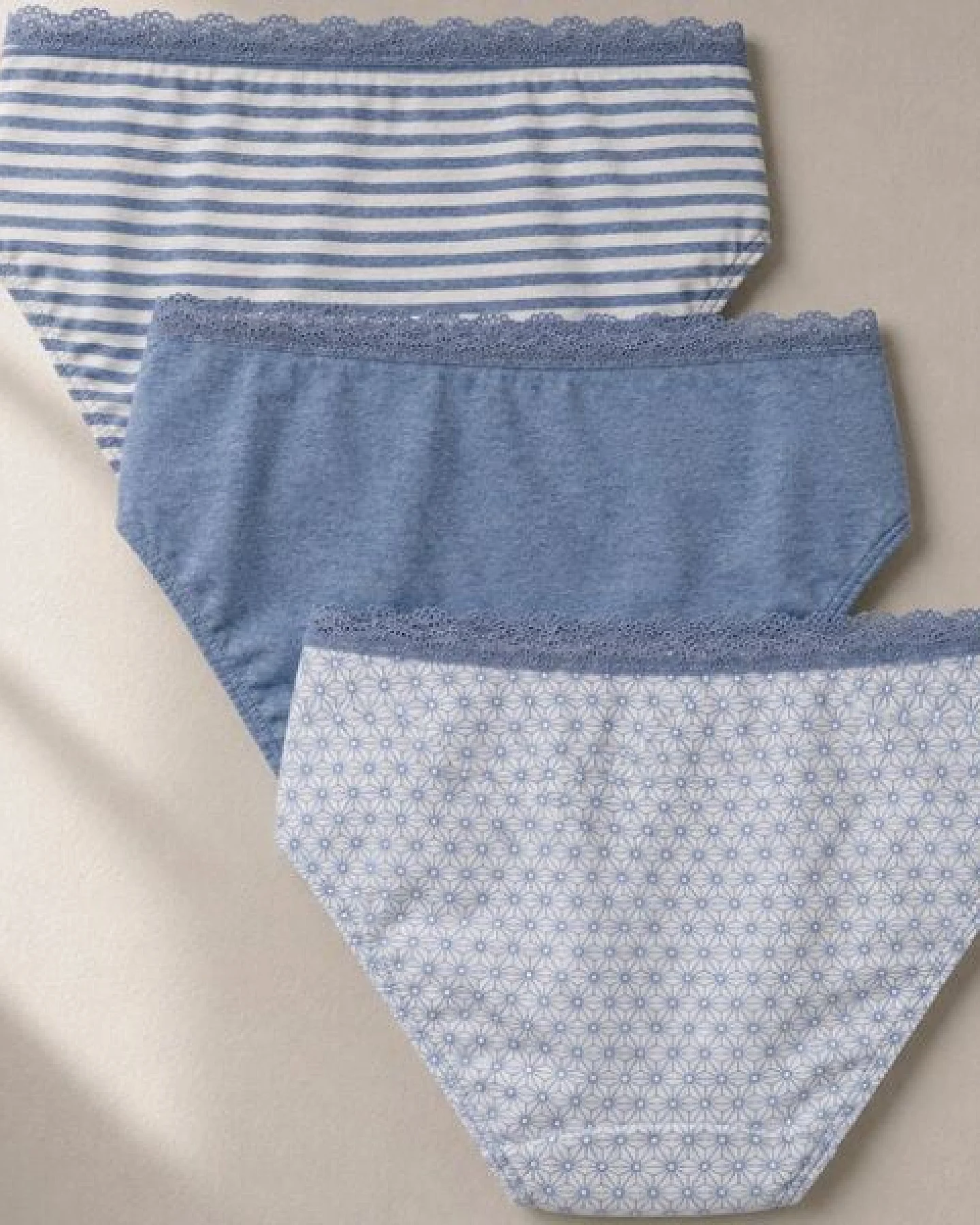 comazo|earth Fairtrade Mädchen Slip 3er Pack – Ansicht 3