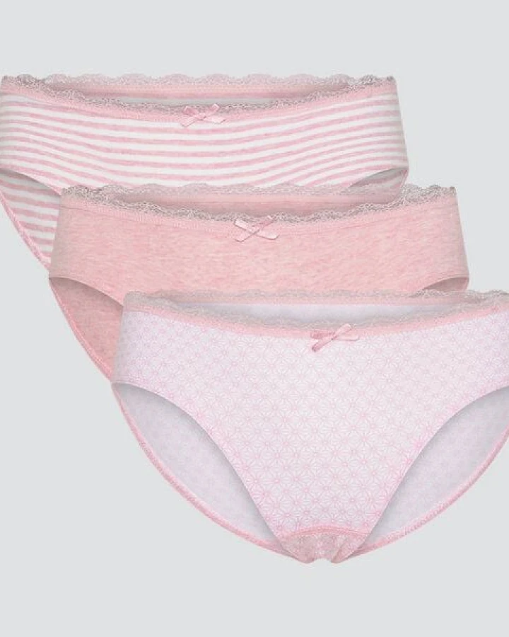 comazo|earth Fairtrade Mädchen Slip 3er Pack