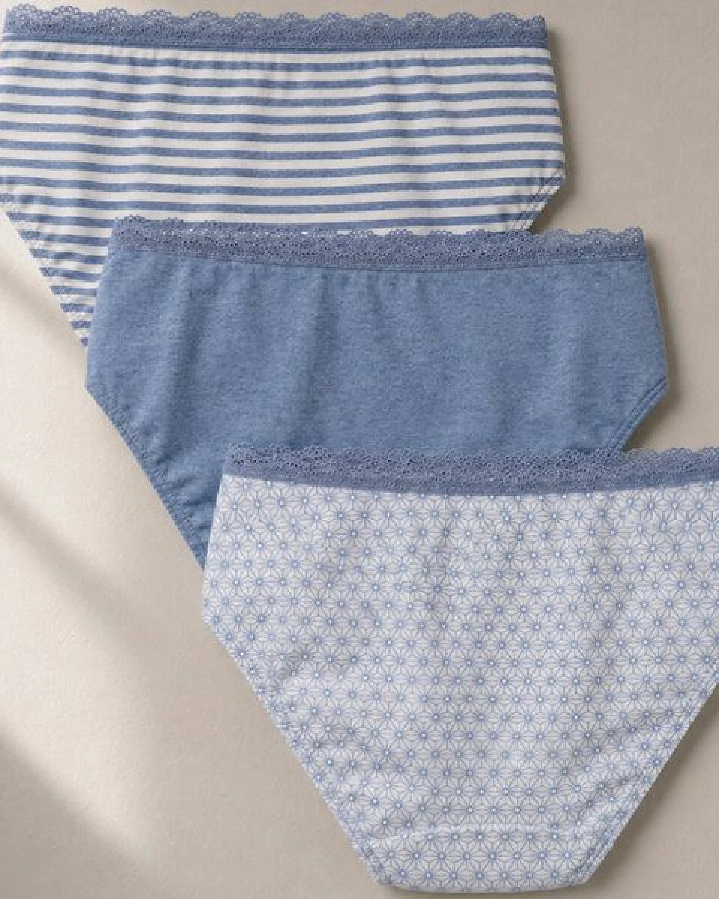 comazo|earth Fairtrade Mädchen Slip 3er Pack – Ansicht 3