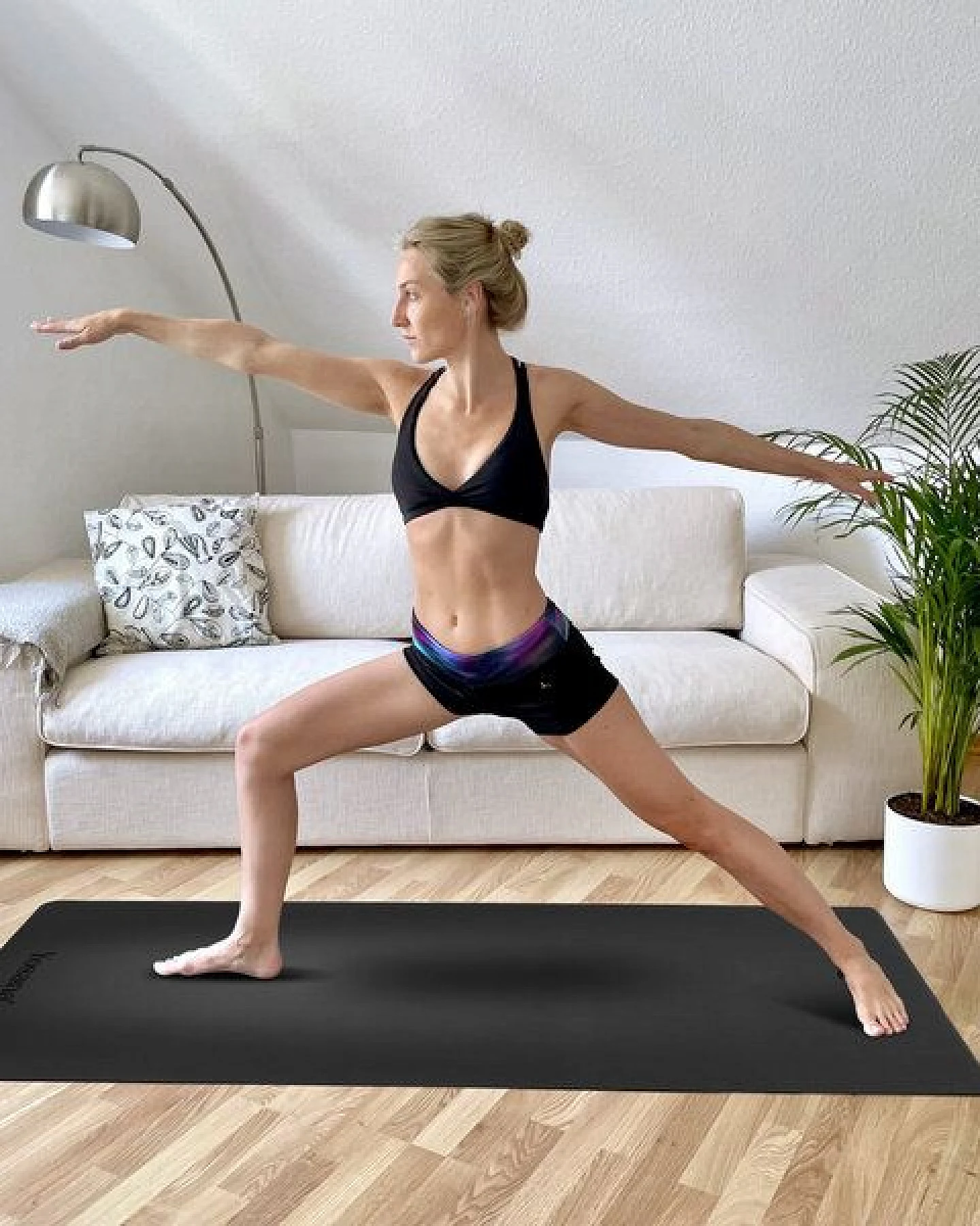Yosana Yogamatte Ultra Grip inkl. Baumwolltragegurt – Ansicht 3