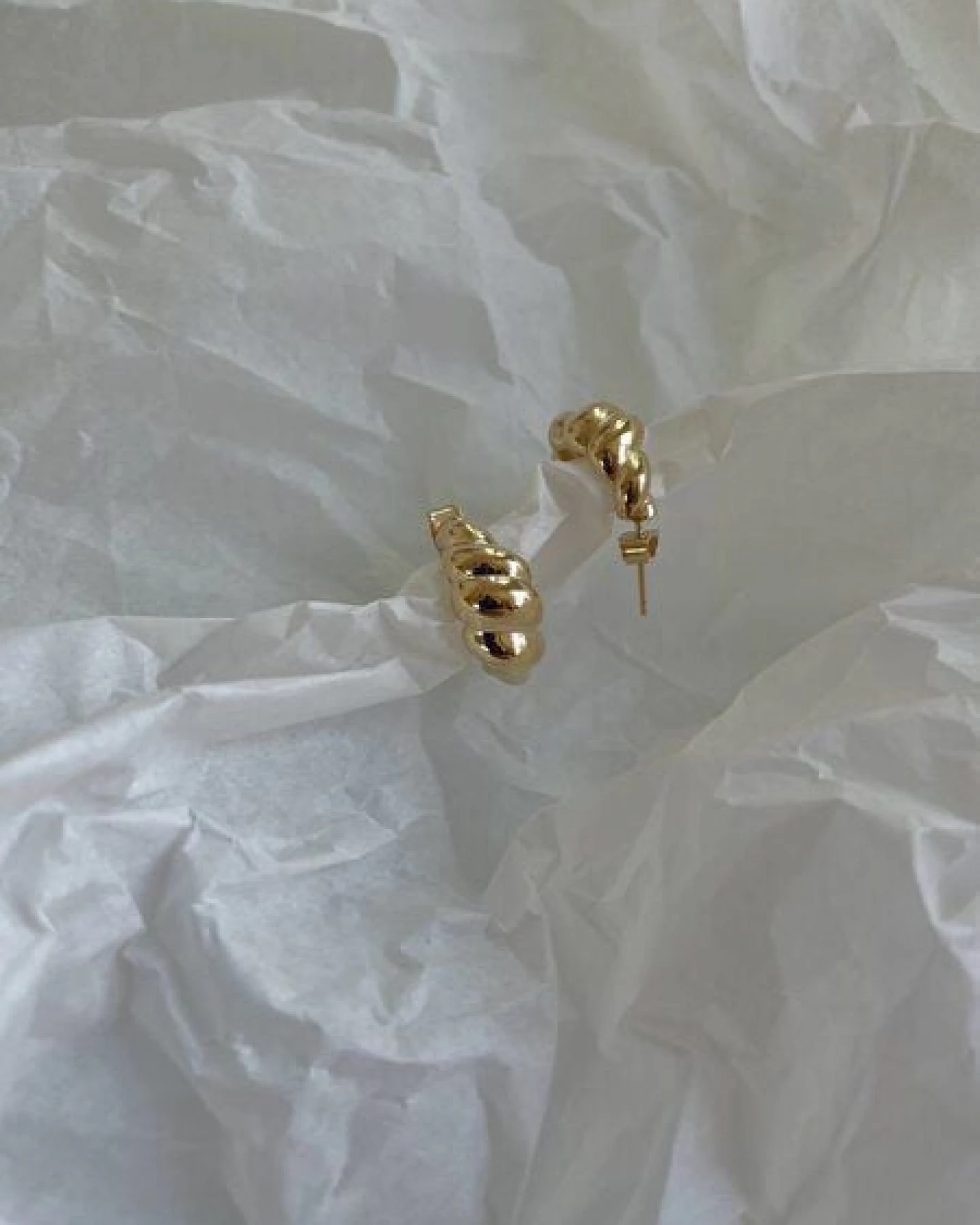 noemvri fashion label Croissant Creolen big – Ansicht 3