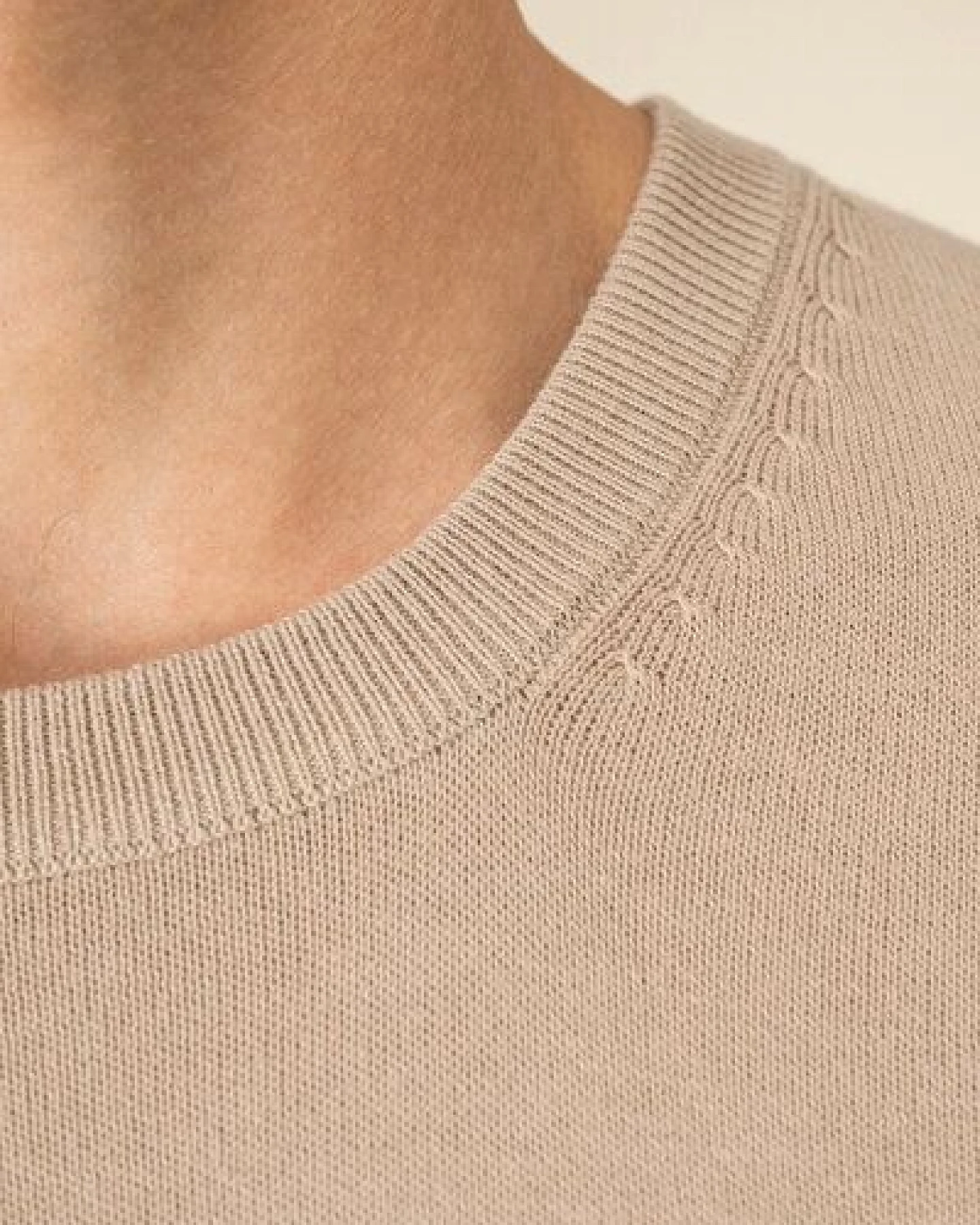 Kultgut Fühl dich wohl- Weicher Strickpullover aus reiner Biobaumwolle – Ansicht 2
