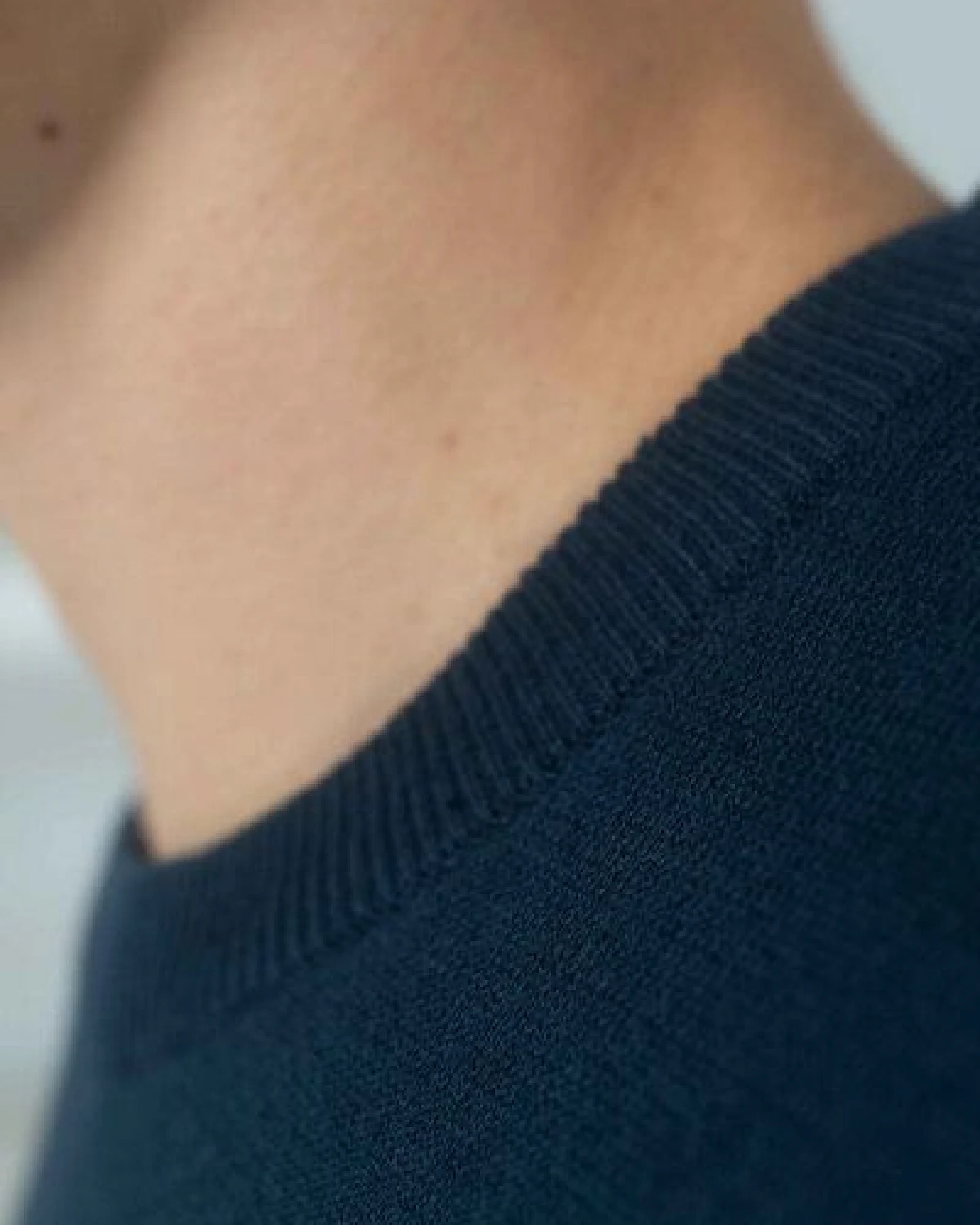 Kultgut Fühl dich wohl- Weicher Strickpullover aus reiner Biobaumwolle – Ansicht 3