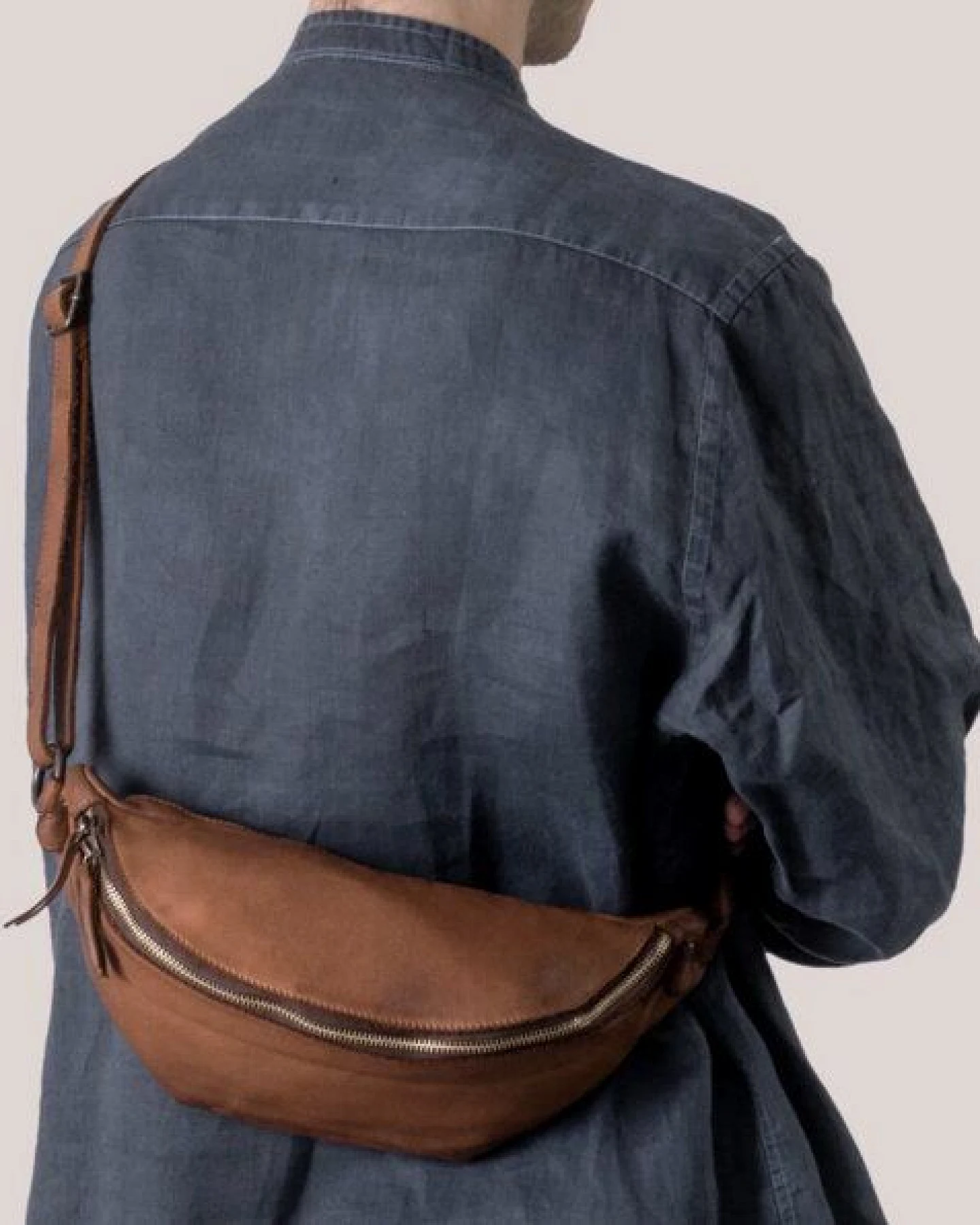 Harold's Leder Bauchtasche – Ansicht 2