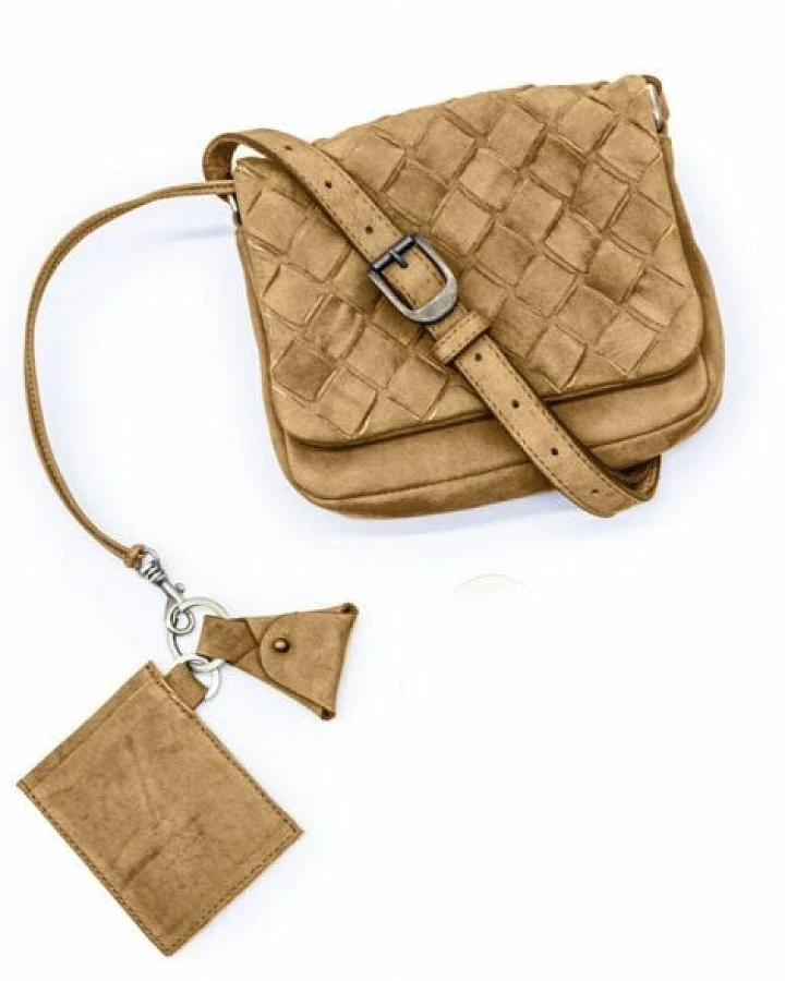 Werner 1911 kleine Tasche aus Bio-Leder Münz