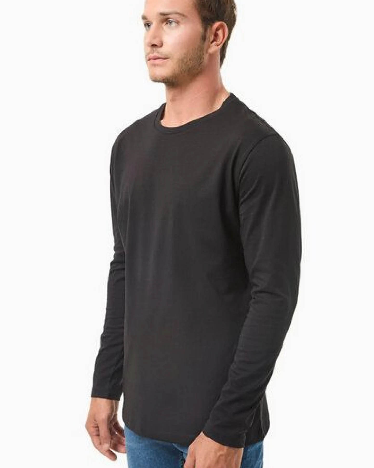 ORGANICATION Langarmshirt aus Bio-Baumwolle – Ansicht 3