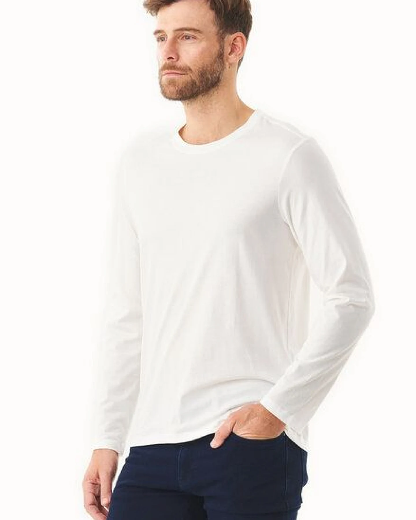 ORGANICATION Langarmshirt aus Bio-Baumwolle – Ansicht 3