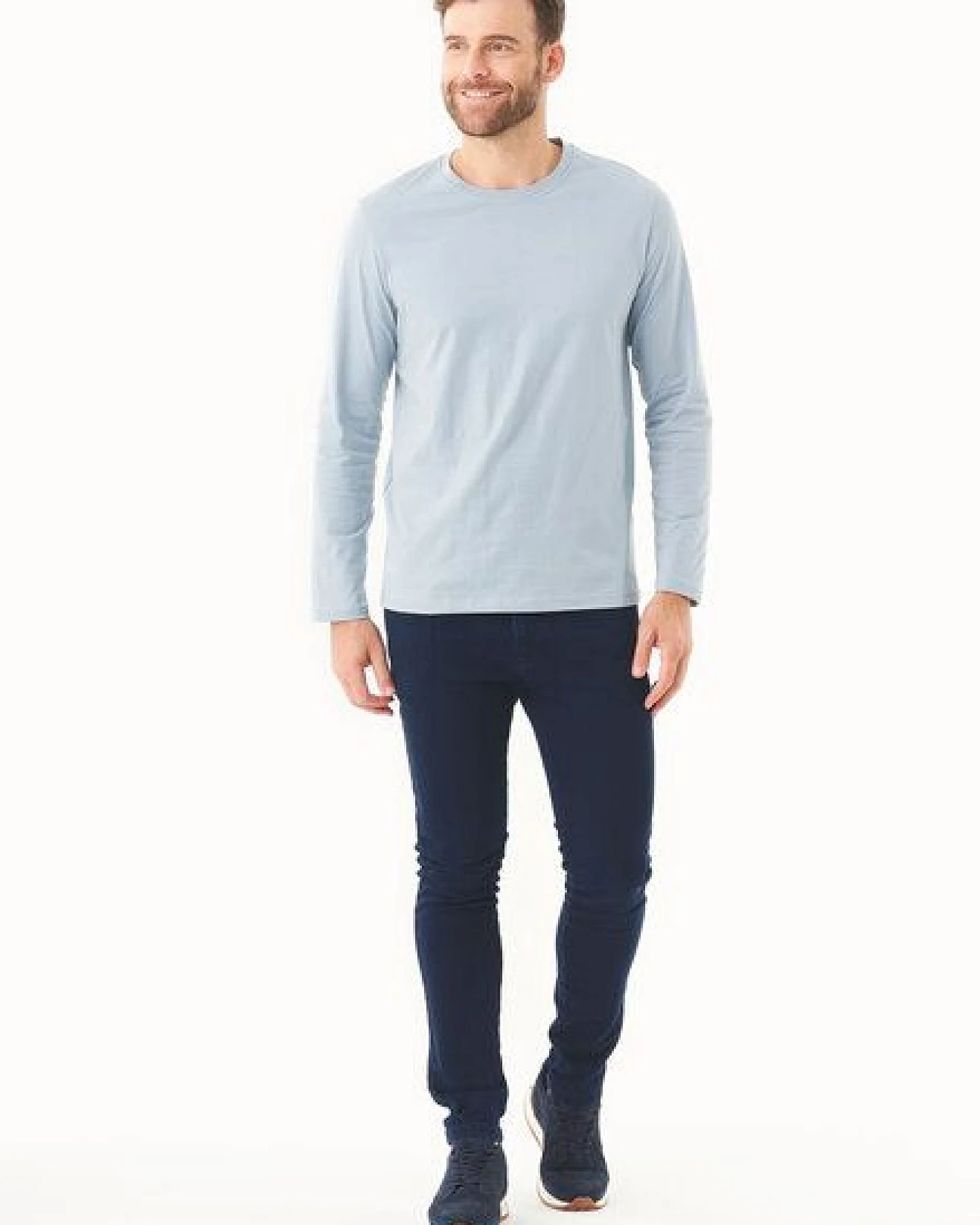ORGANICATION Langarmshirt aus Bio-Baumwolle – Ansicht 2