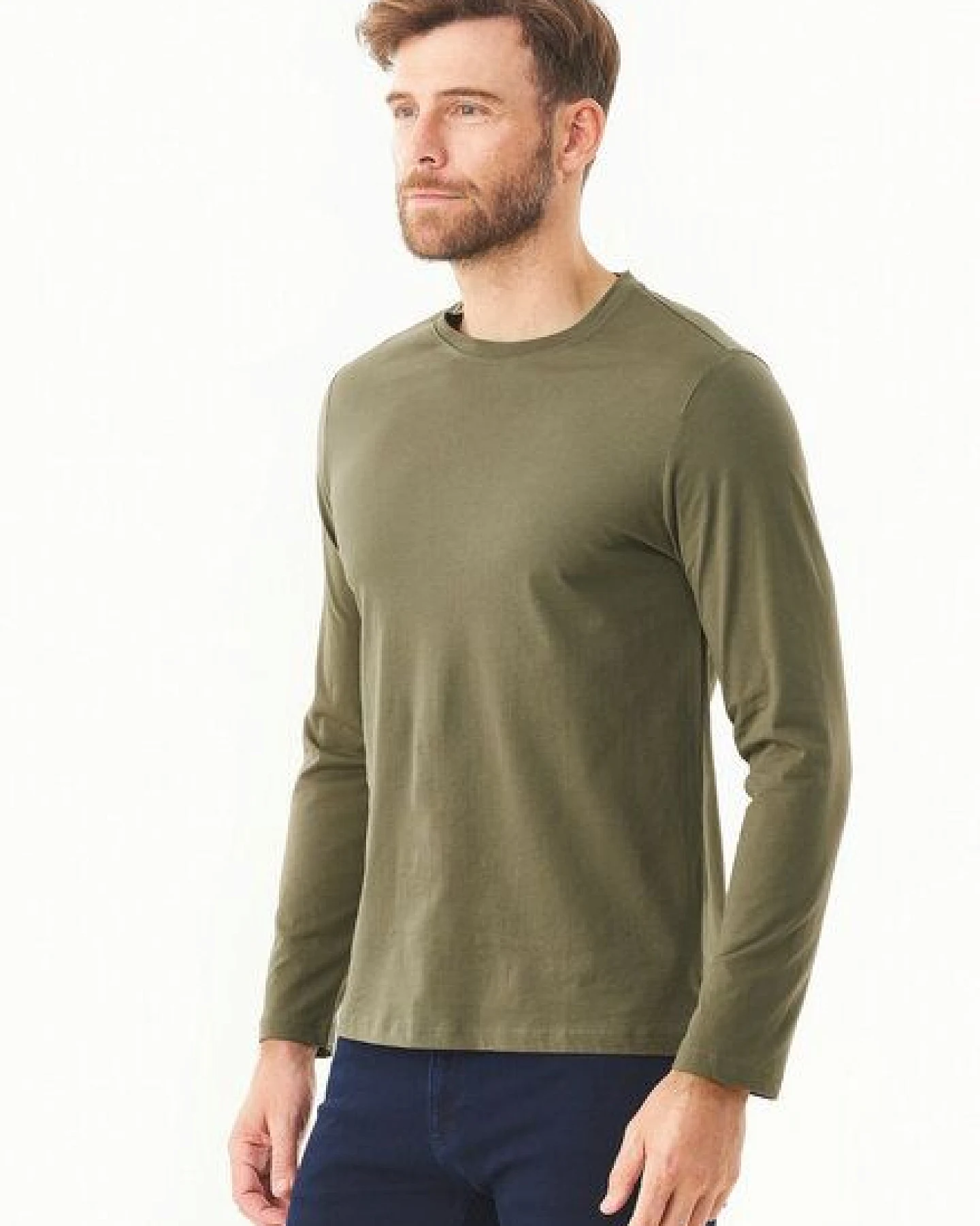 ORGANICATION Langarmshirt aus Bio-Baumwolle – Ansicht 3