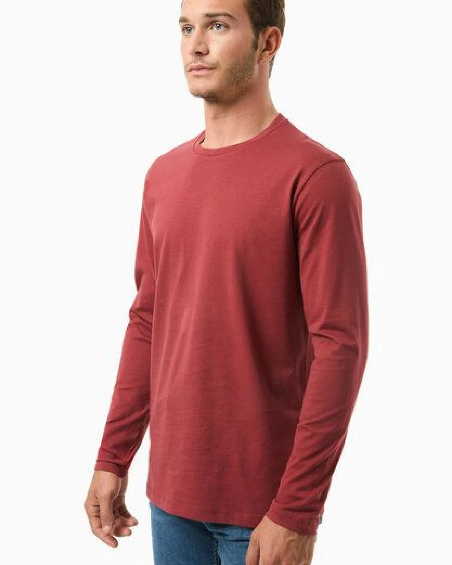 ORGANICATION Langarmshirt aus Bio-Baumwolle – Ansicht 3