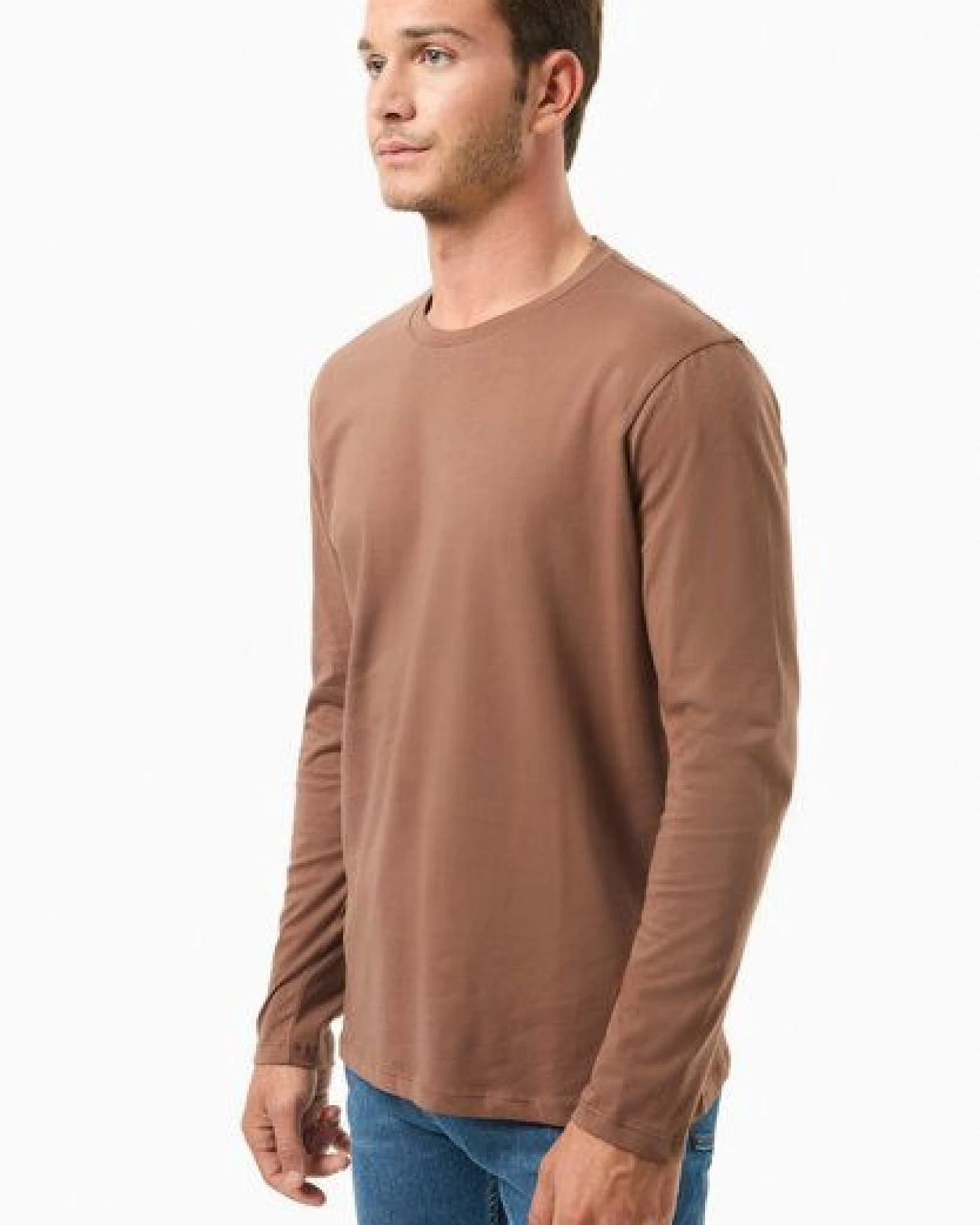 ORGANICATION Langarmshirt aus Bio-Baumwolle – Ansicht 3